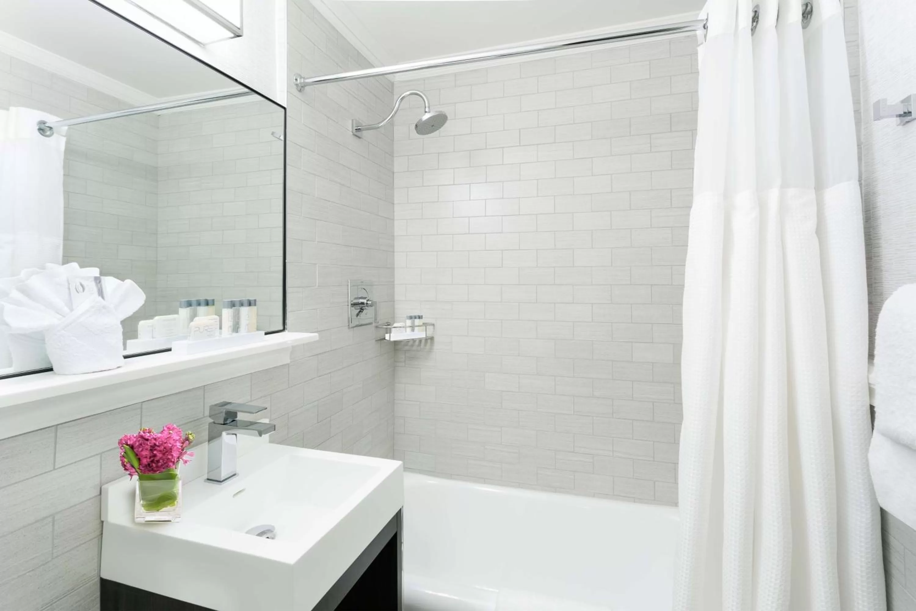 Bathroom in Hilton Boston Park Plaza