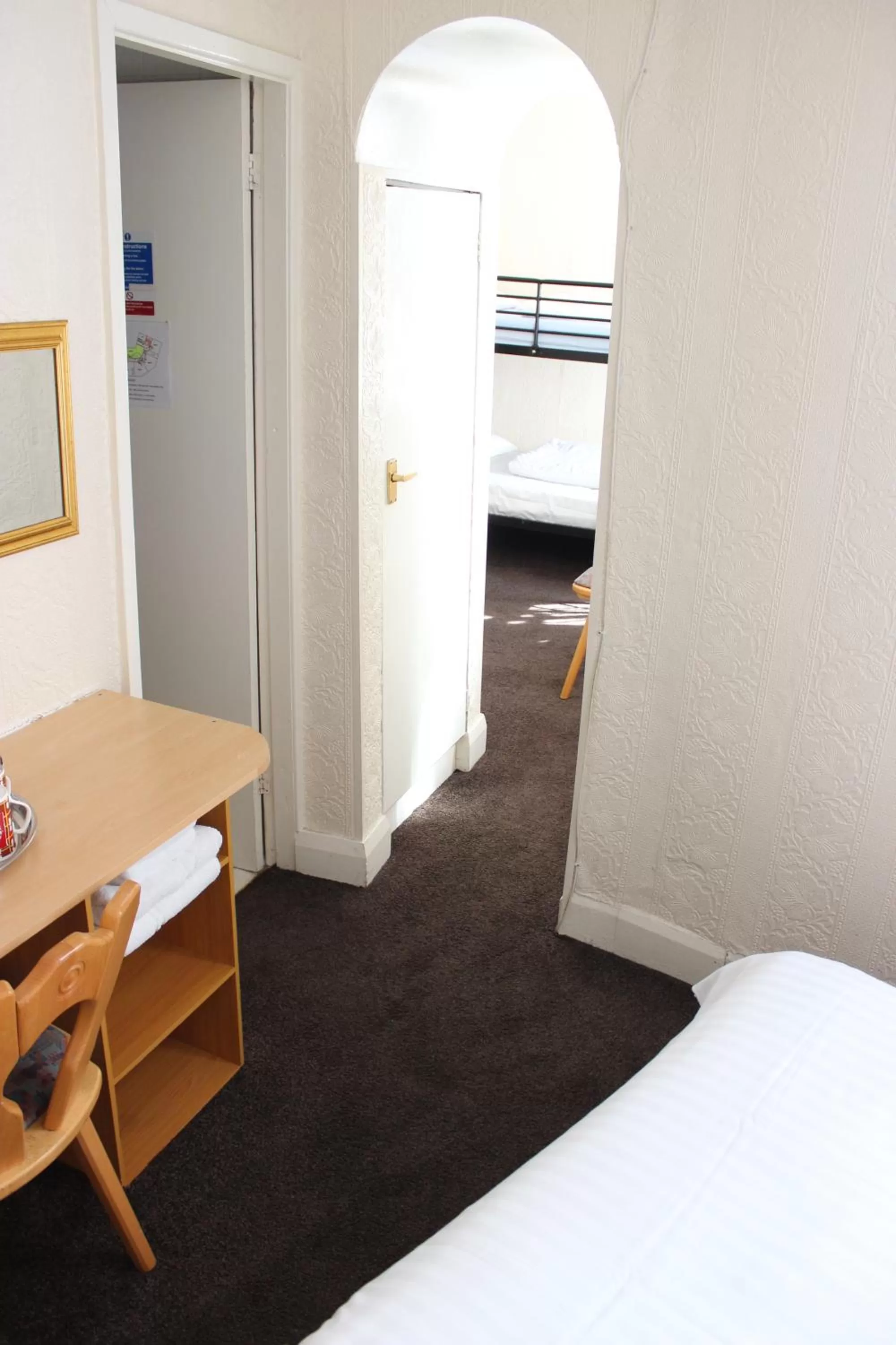 Bedroom in The Colwyn Hotel - near Pleasure Beach