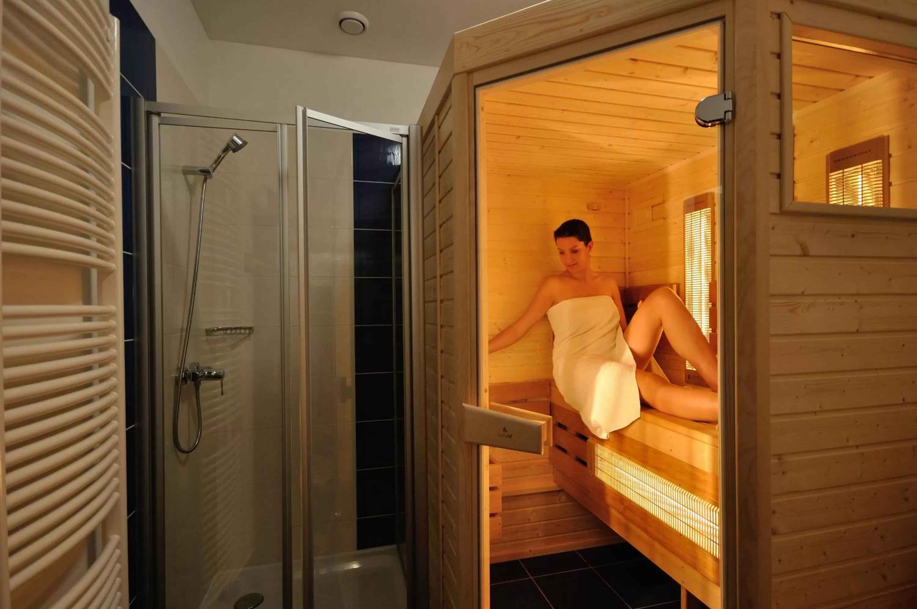 Sauna in Hotel Joseph 1699