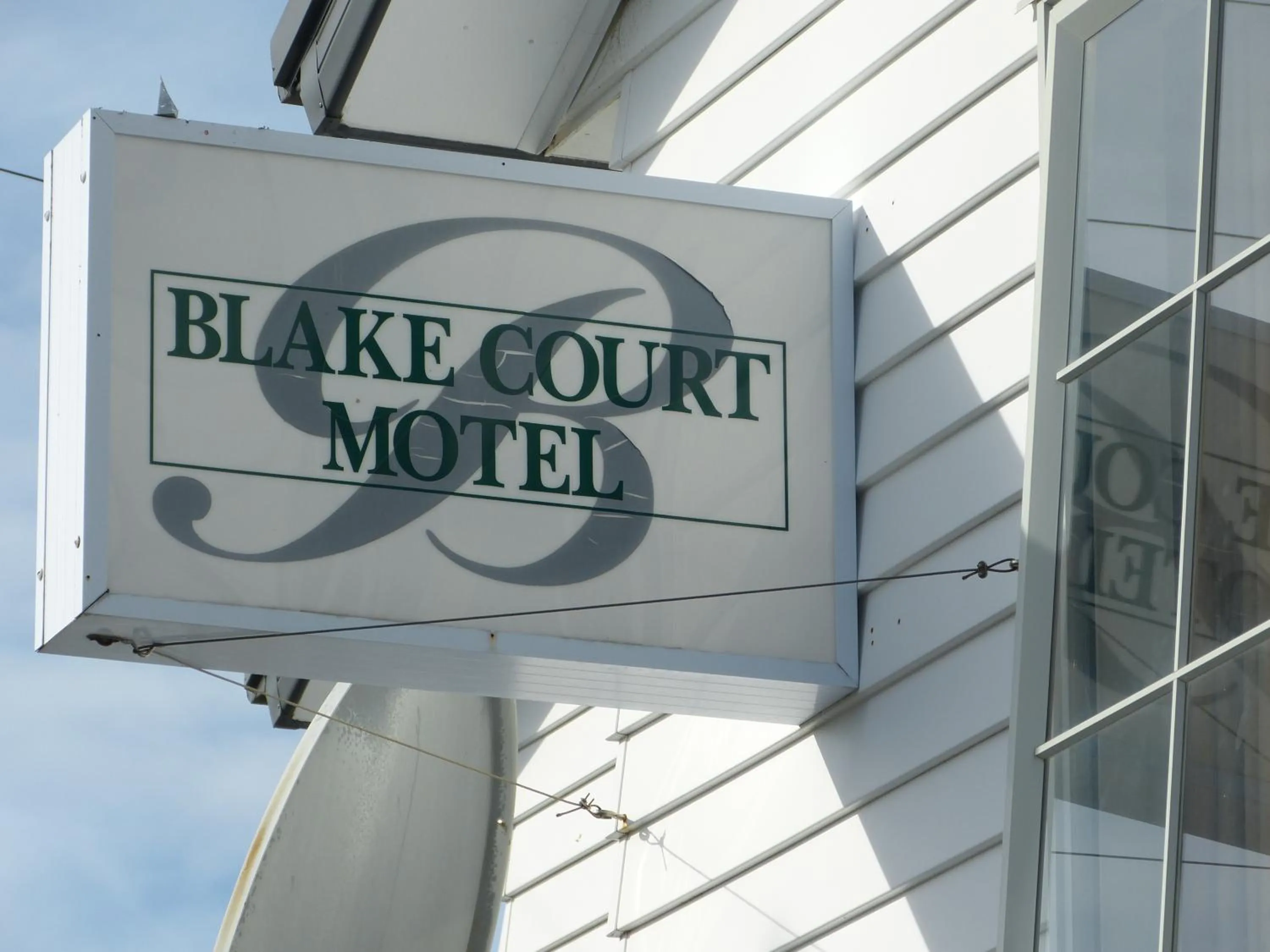 Property building in Blake Court Motel