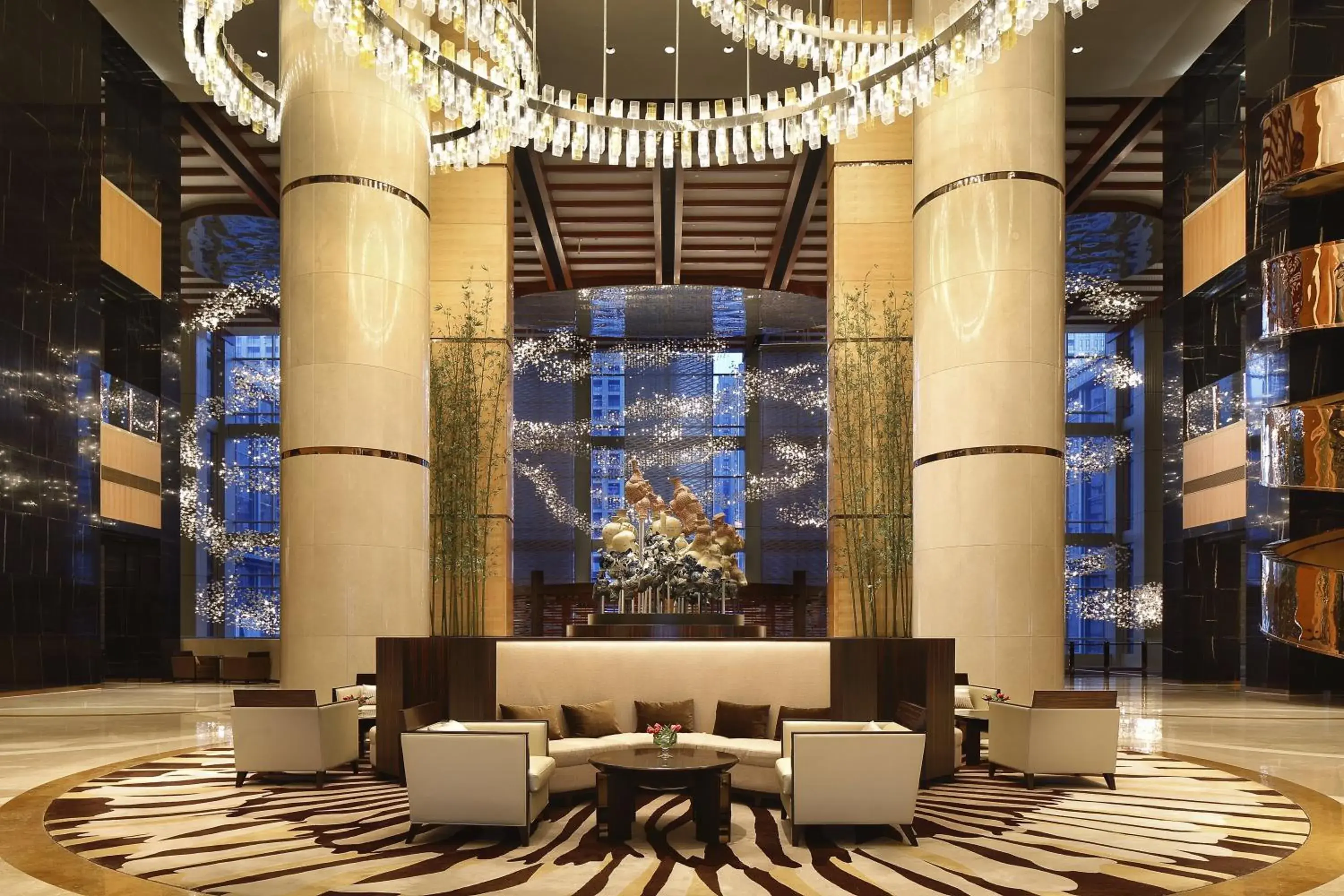 Lobby or reception, Restaurant/Places to Eat in InterContinental Ningbo, an IHG Hotel