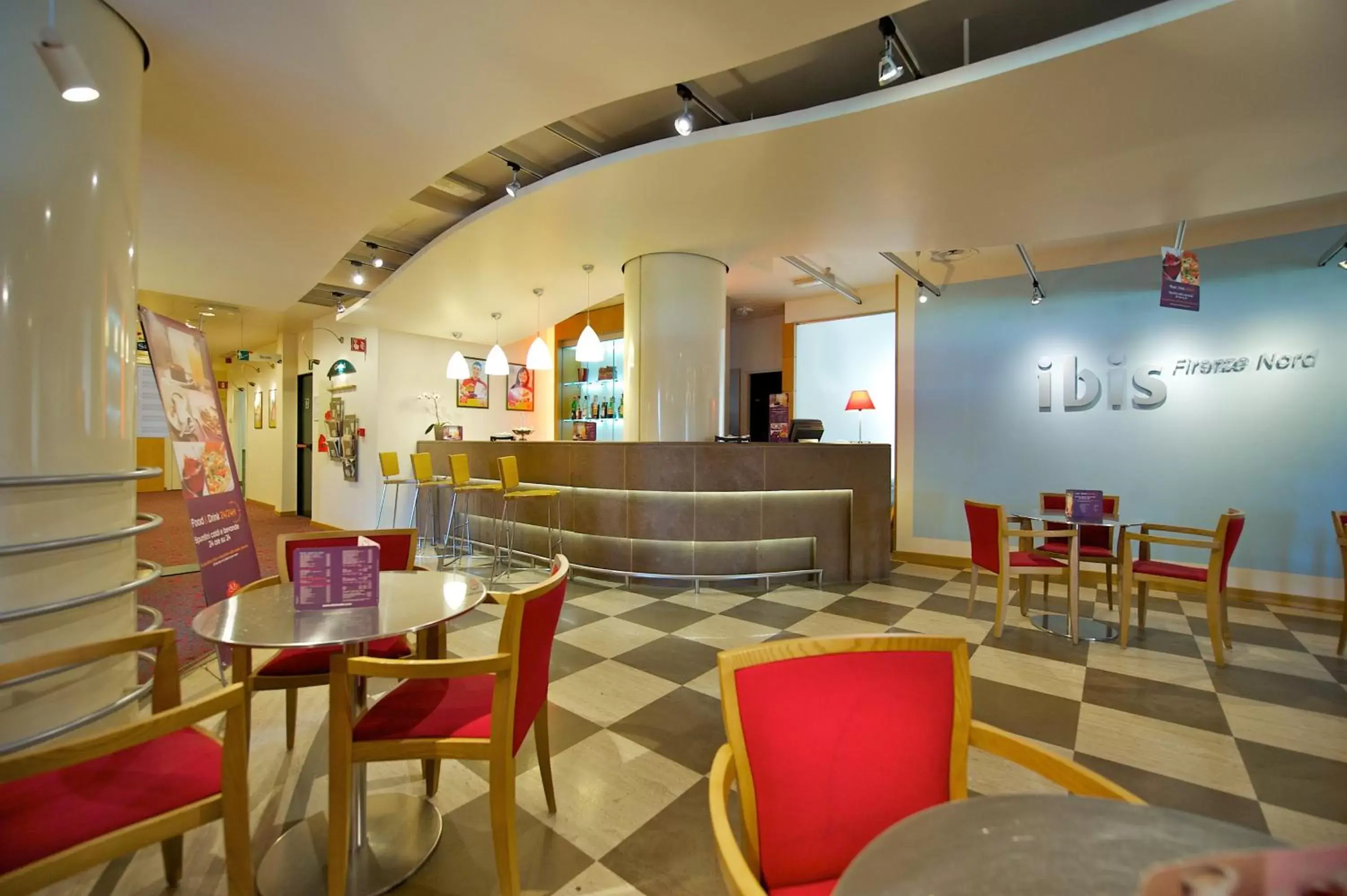 Lobby or reception, Restaurant/Places to Eat in Hotel Ibis Firenze Nord Aeroporto