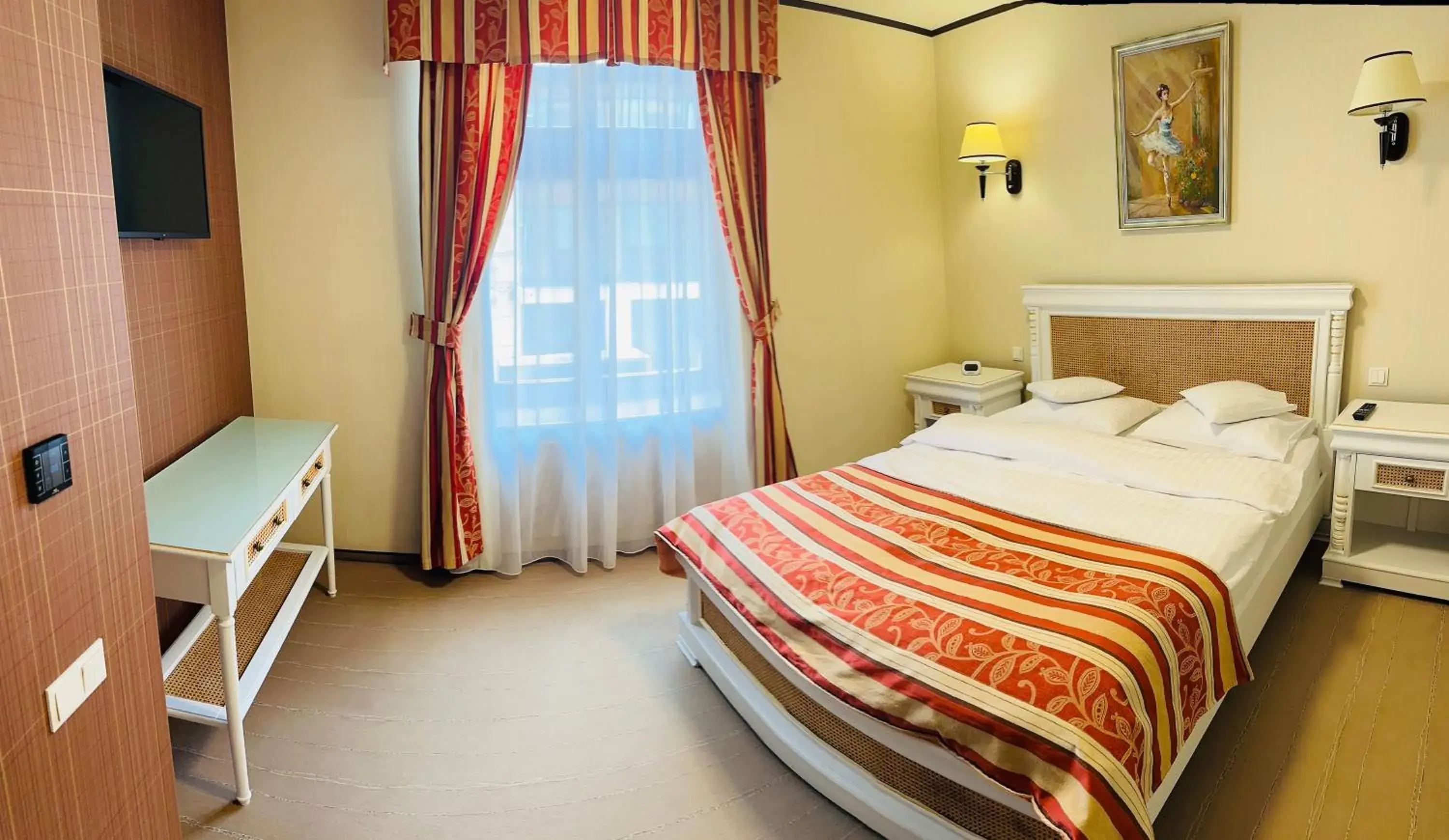 Bed in Levoslav House Hotel