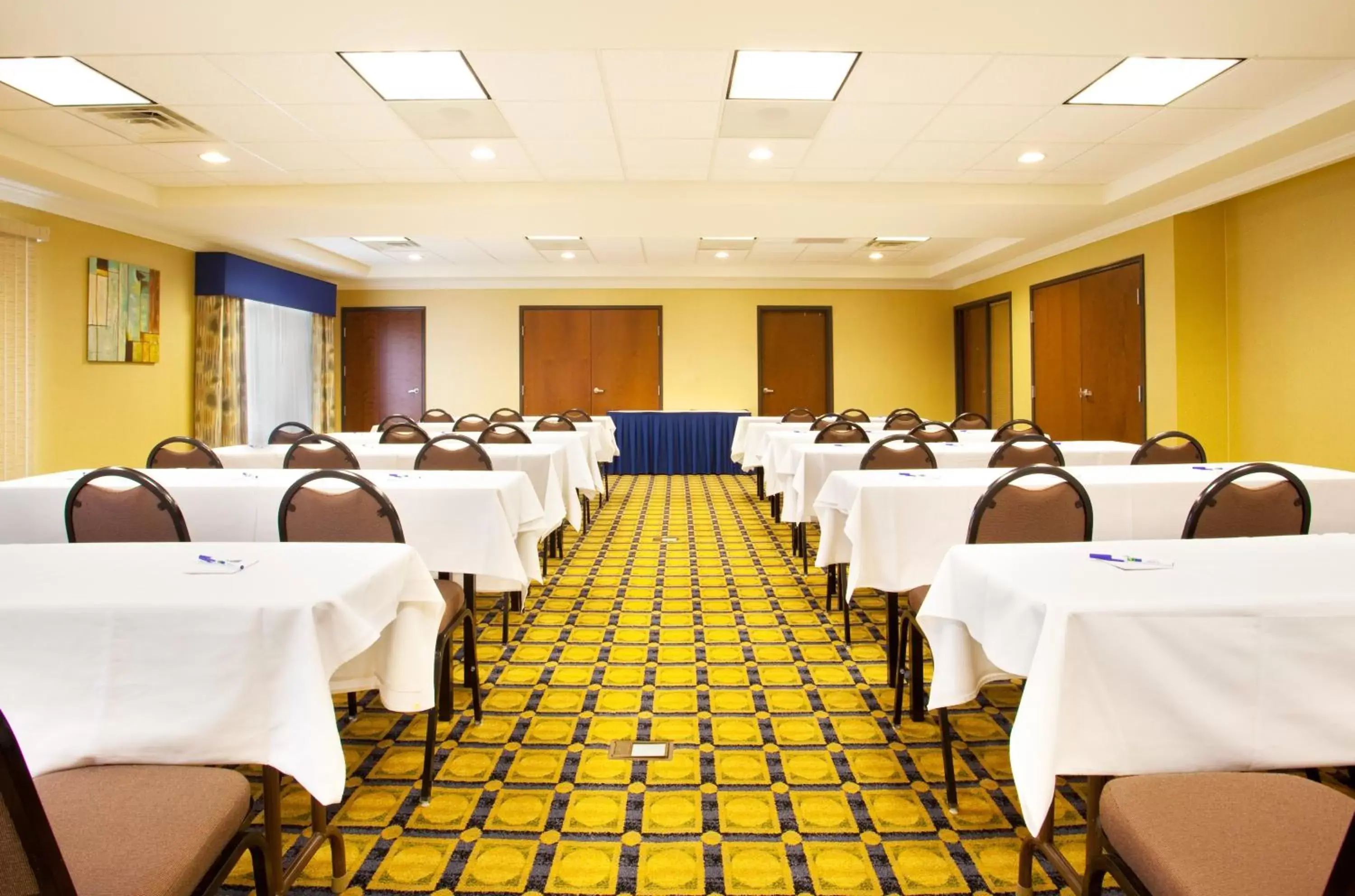 Meeting/conference room in Holiday Inn Express Hotel & Suites Chicago South Lansing, an IHG Hotel