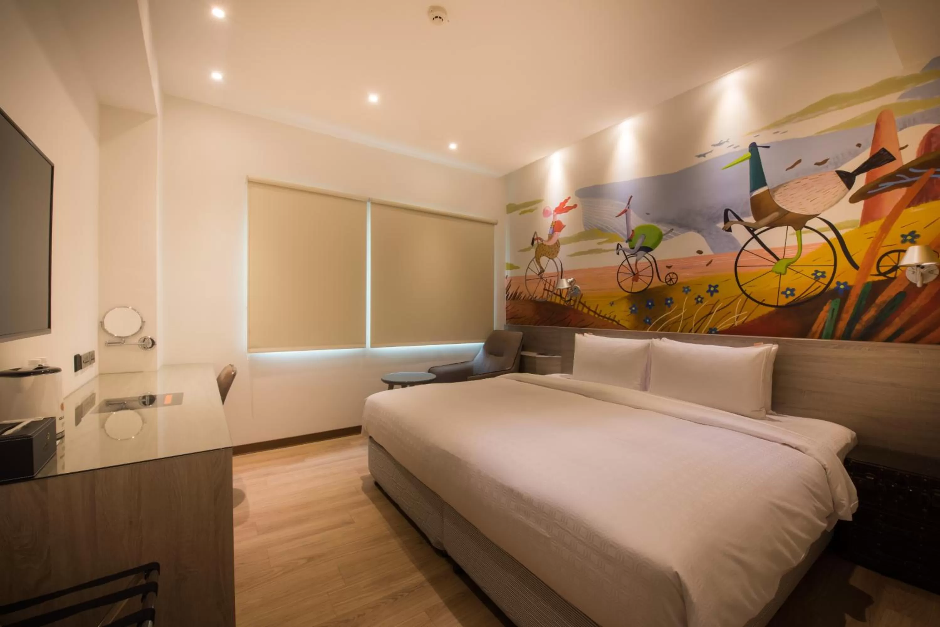 Photo of the whole room, Bed in Legend Hotel Kaohsiung Pier2