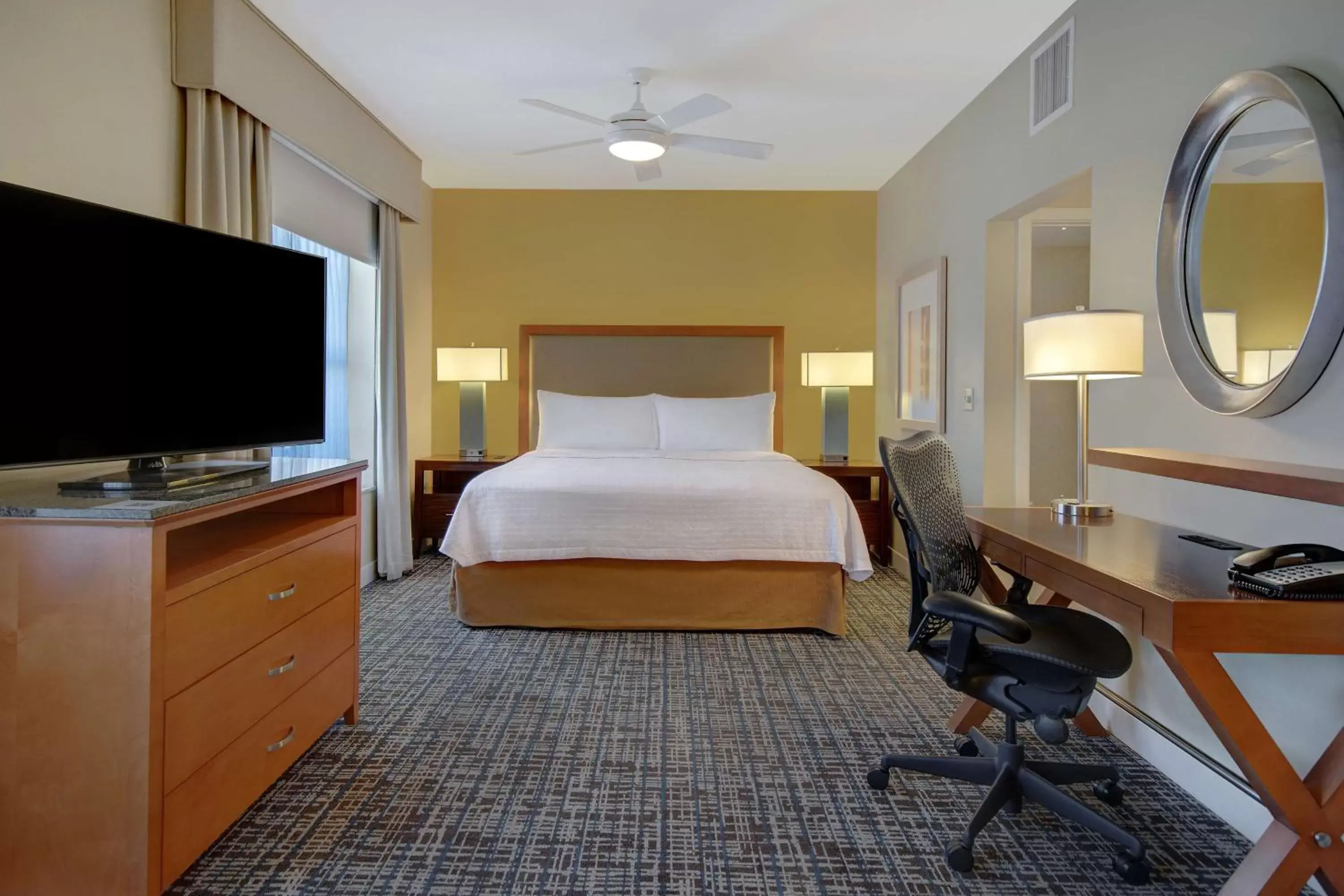 Bed in Homewood Suites Dallas-Frisco