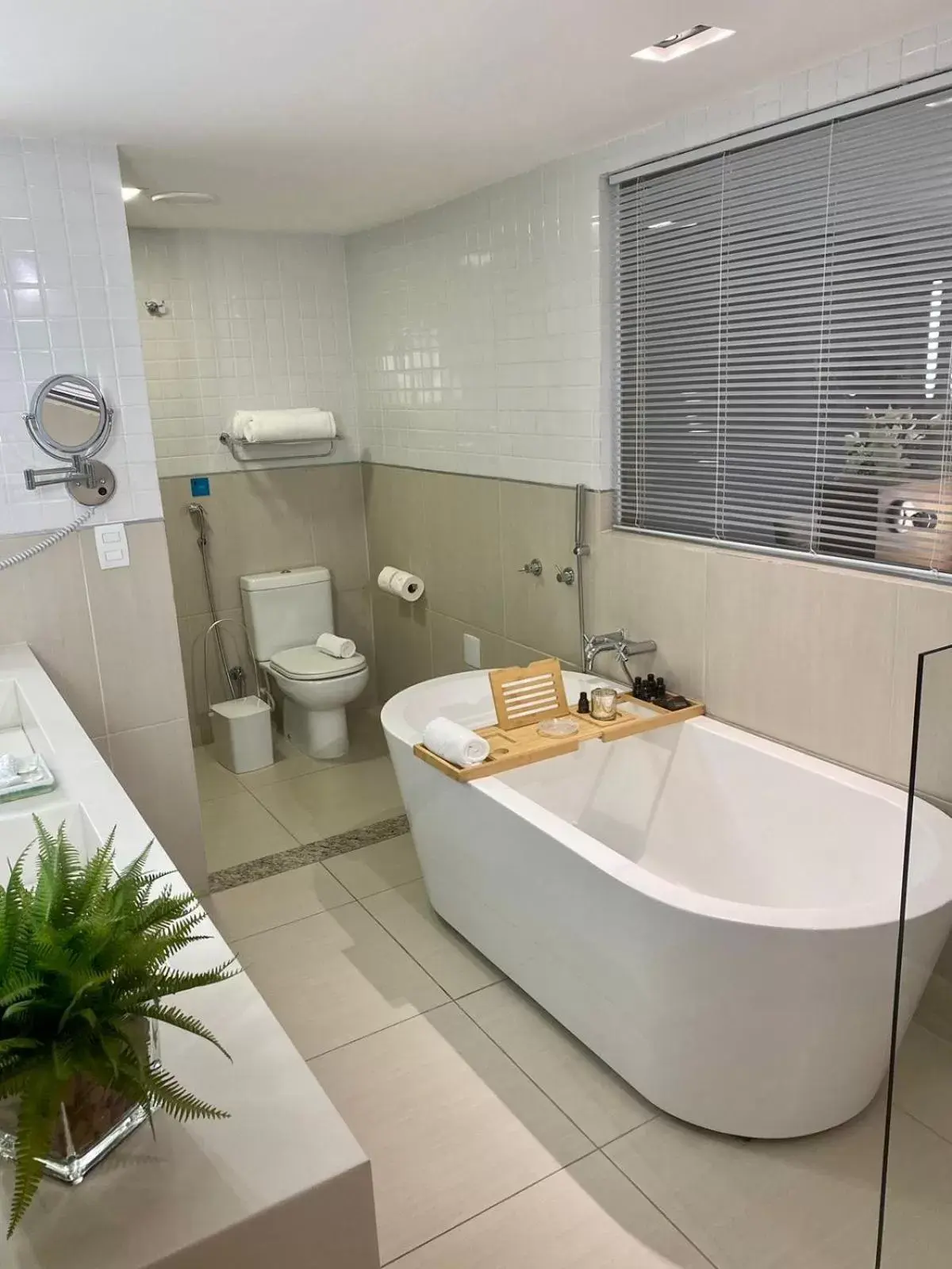 Bathroom in Hotel Manaíra