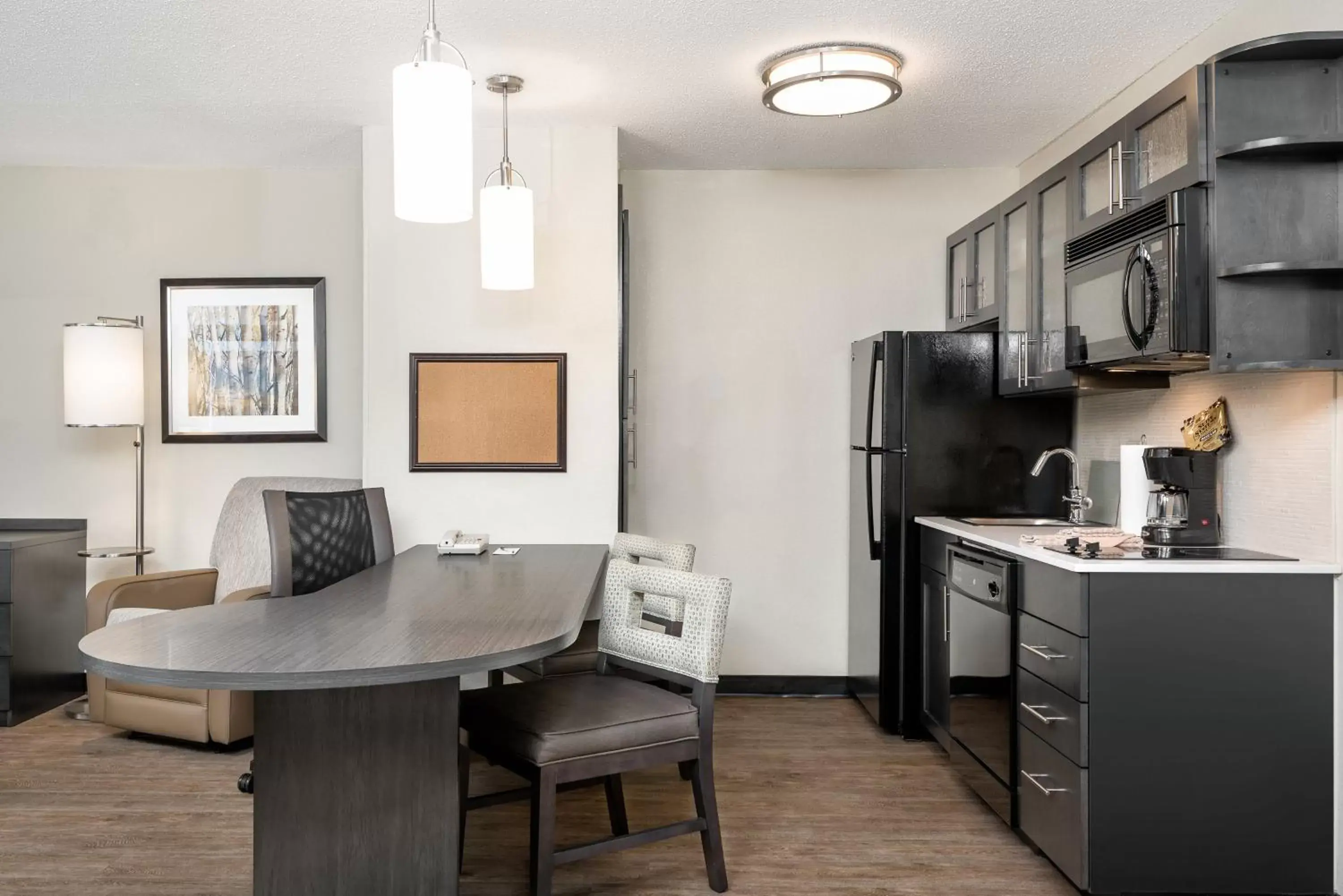 Photo of the whole room, Kitchen/Kitchenette in Candlewood Suites Durham - RTP, an IHG Hotel