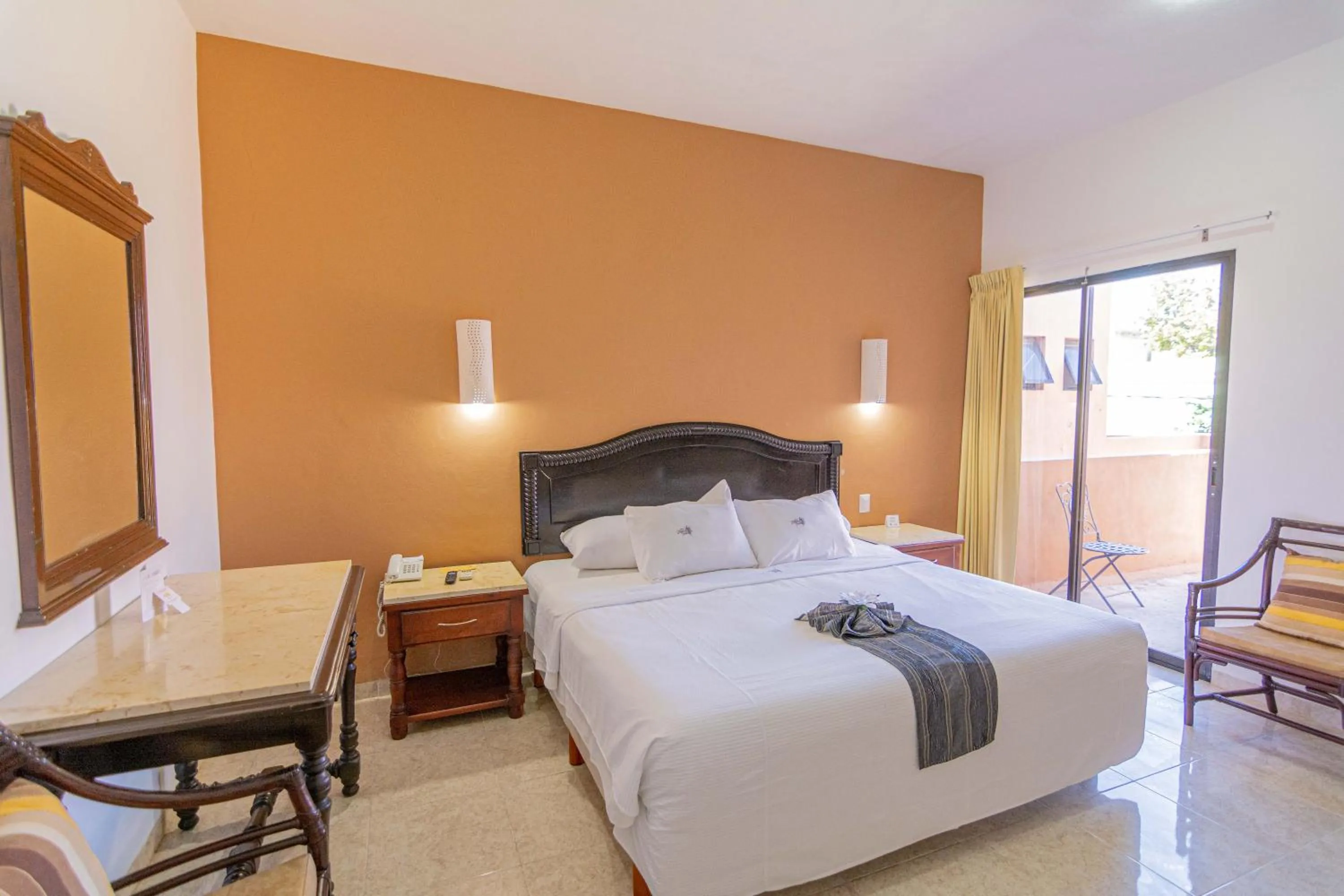 Bed in Hotel María Jose