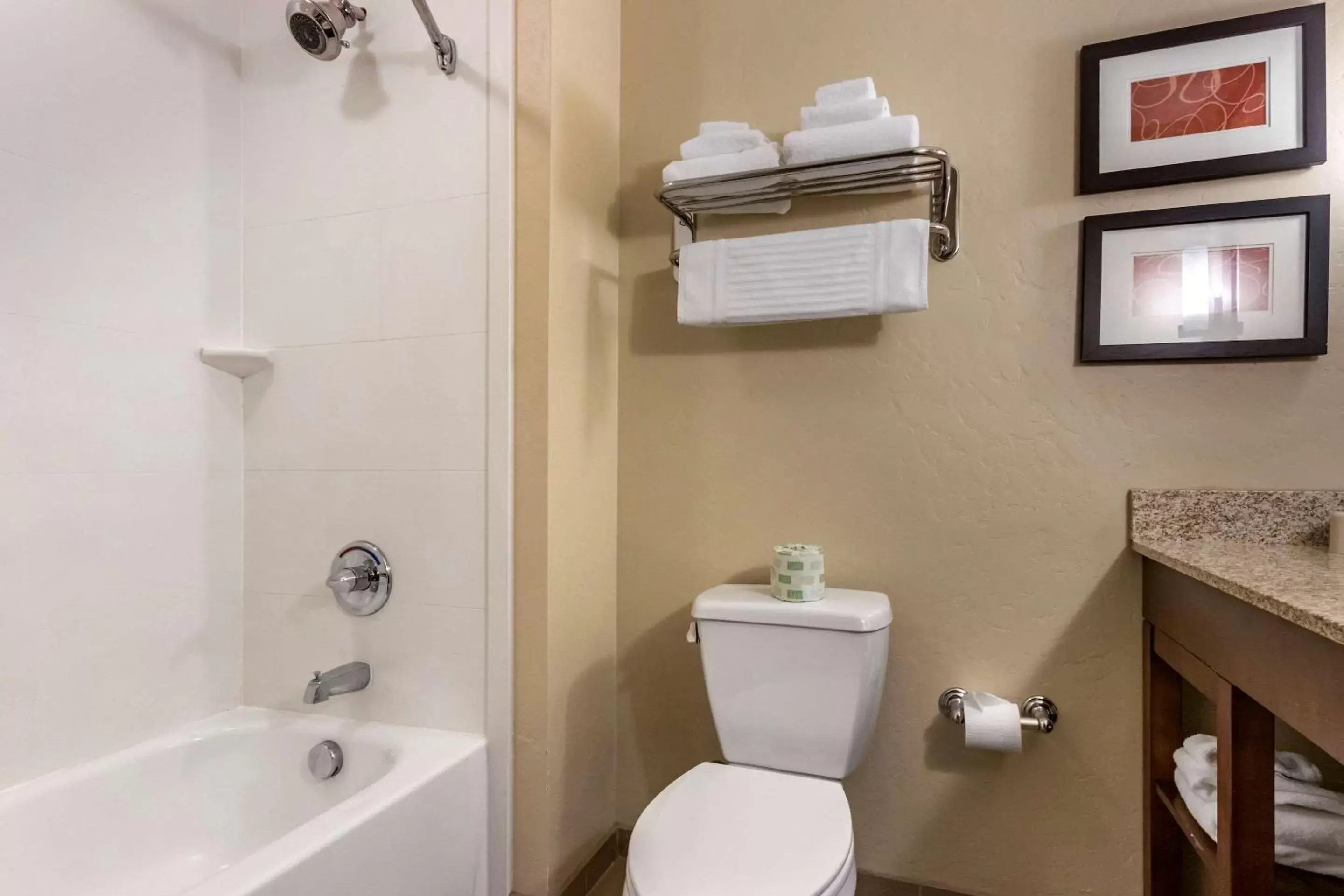 Photo of the whole room, Bathroom in Comfort Suites Airport-University