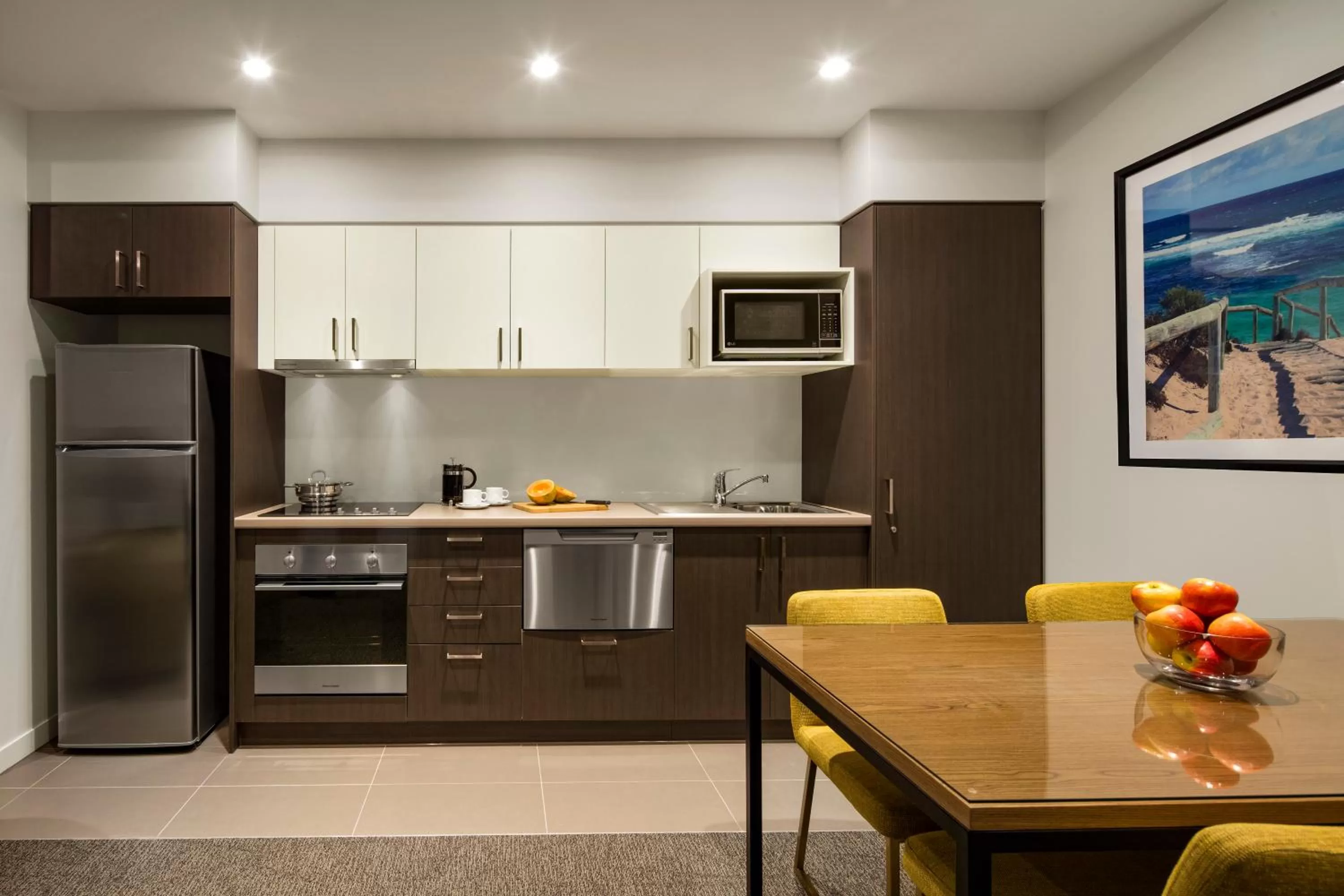 Kitchen or kitchenette in Quest East Perth