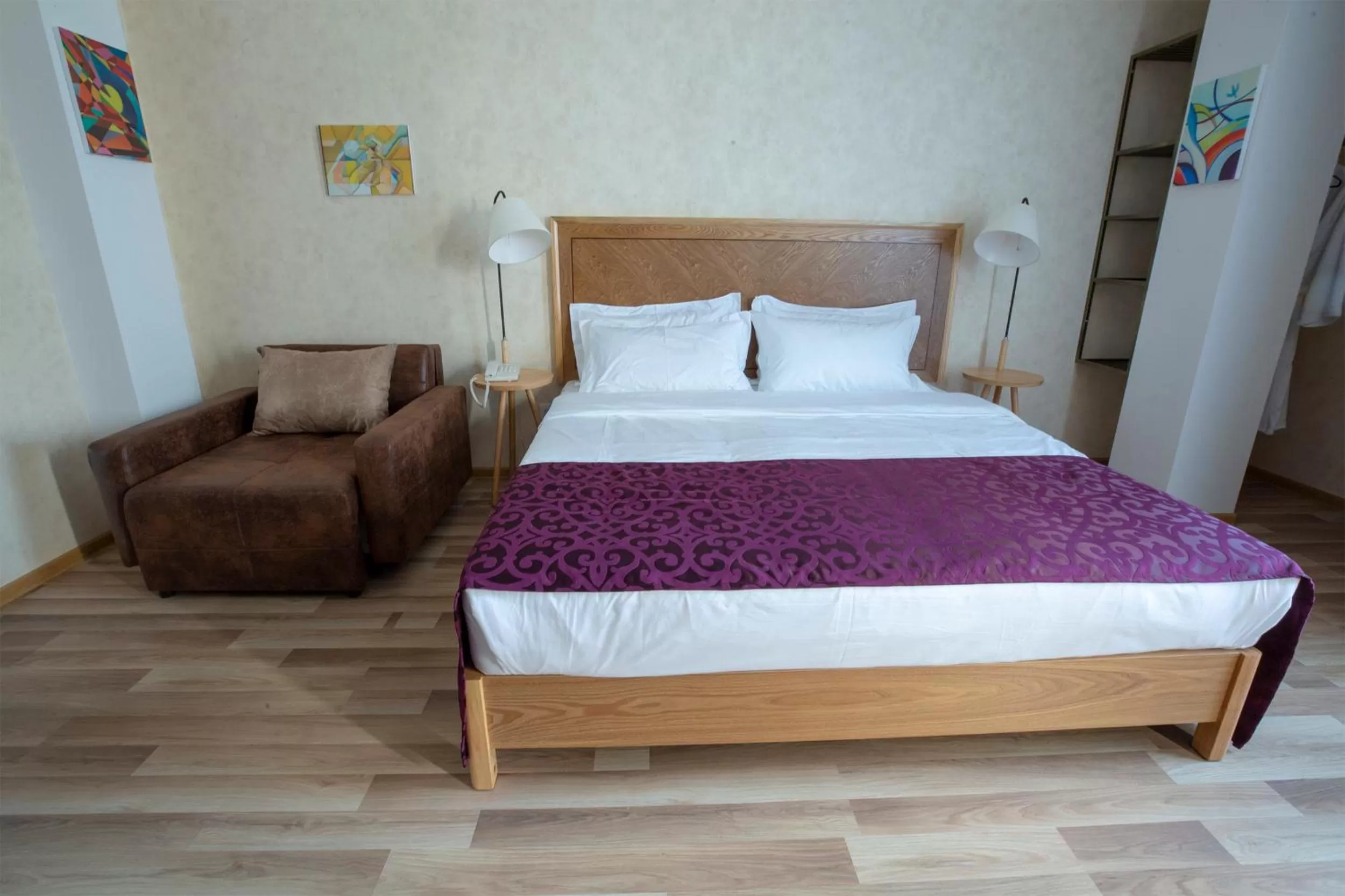 Bed in Ornament Boutique Hotel