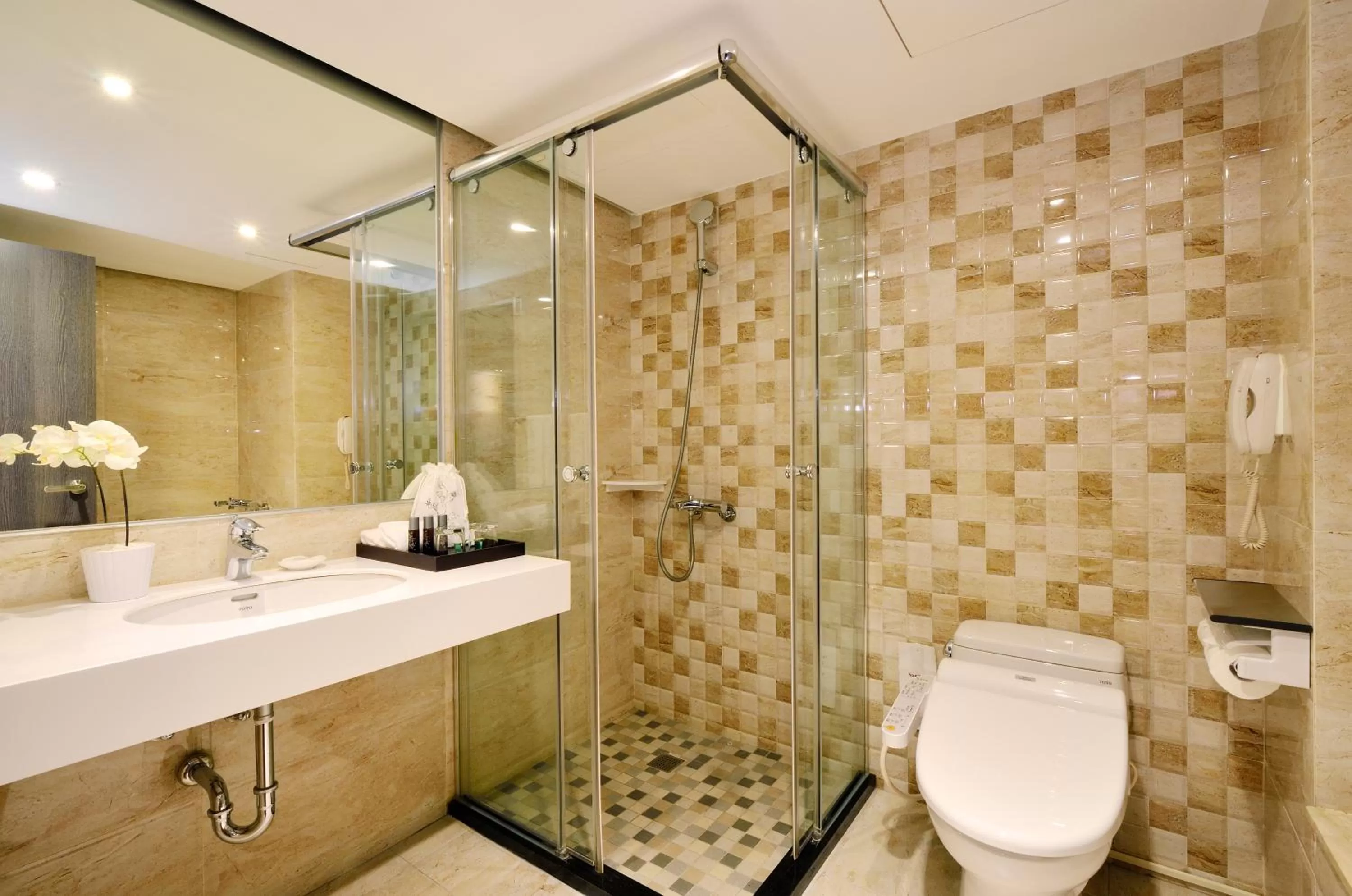 Bathroom in Guide Hotel Kaohsiung Liuhe