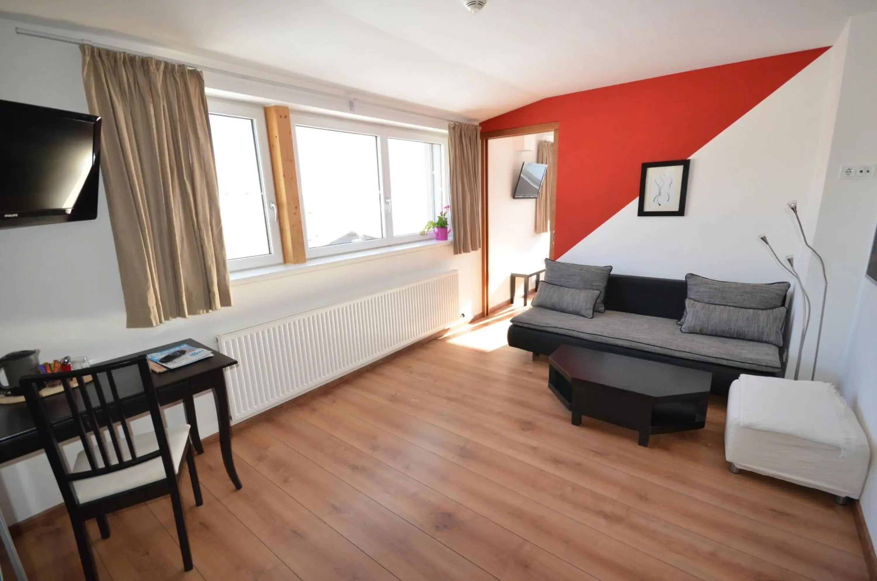 Living room, Seating Area in Hotel Traube