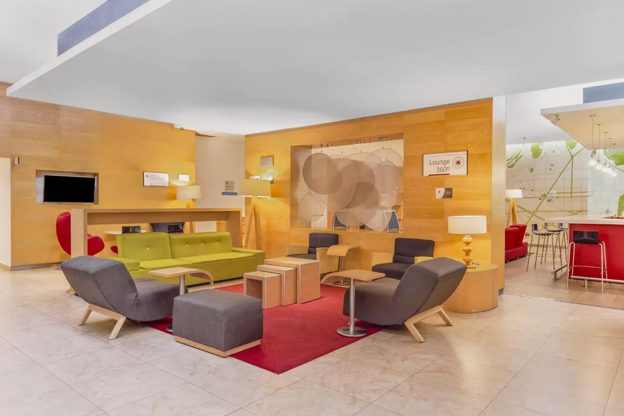 Lobby or reception, Seating Area in Fiesta Inn Guadalajara Expo