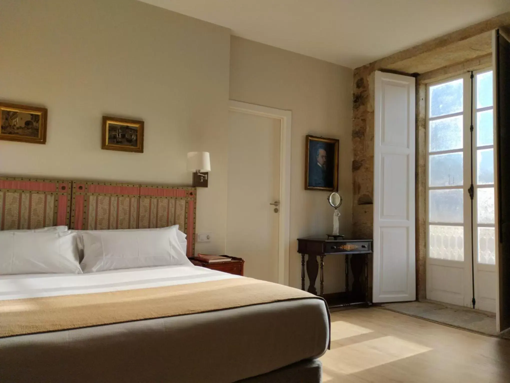 Bedroom, Bed in Hotel Pazo de Bieite