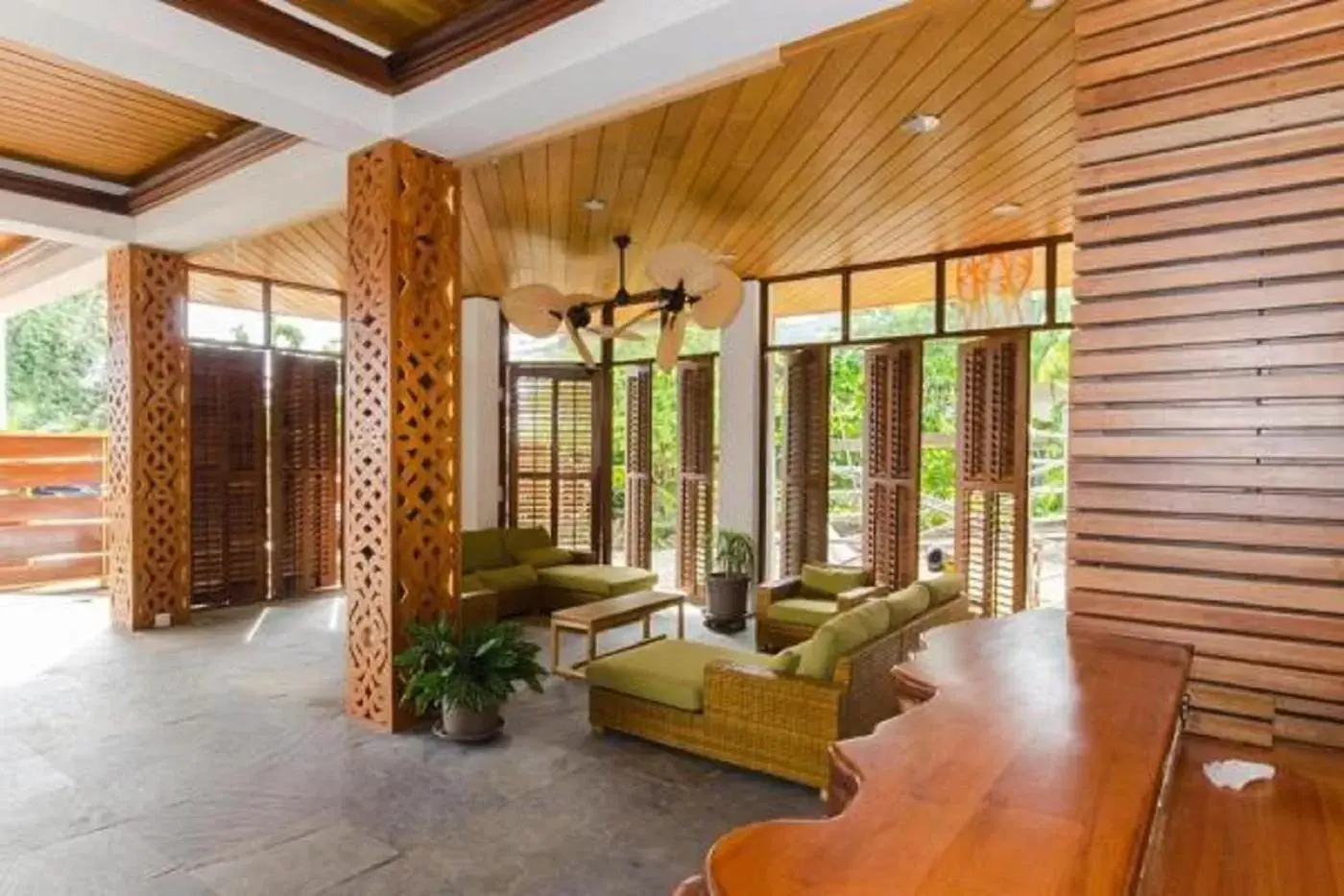 Seating area, Lobby/Reception in Jacana Amazon Wellness Resort