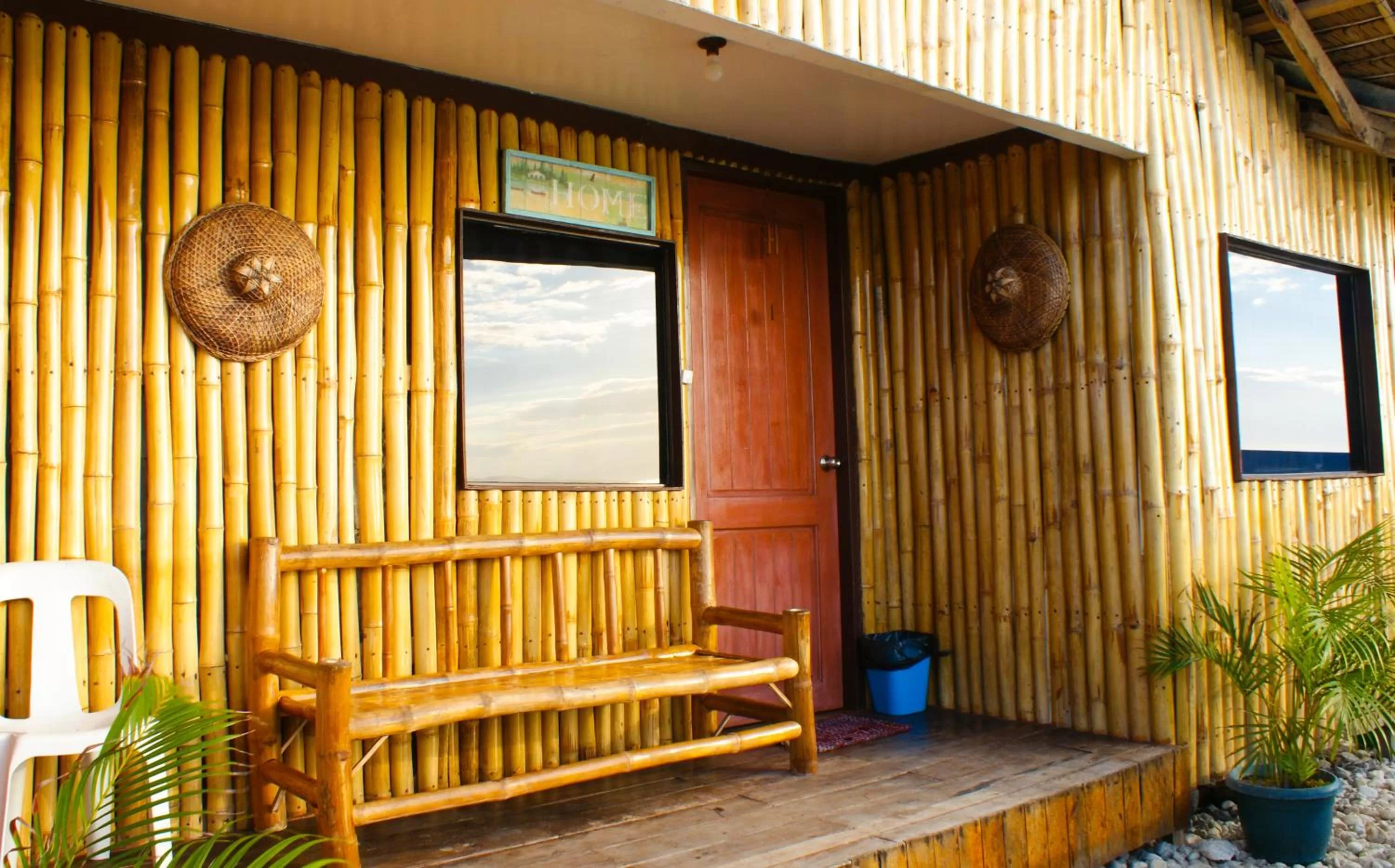Balcony/Terrace in MLK Bamboo Beachhouse