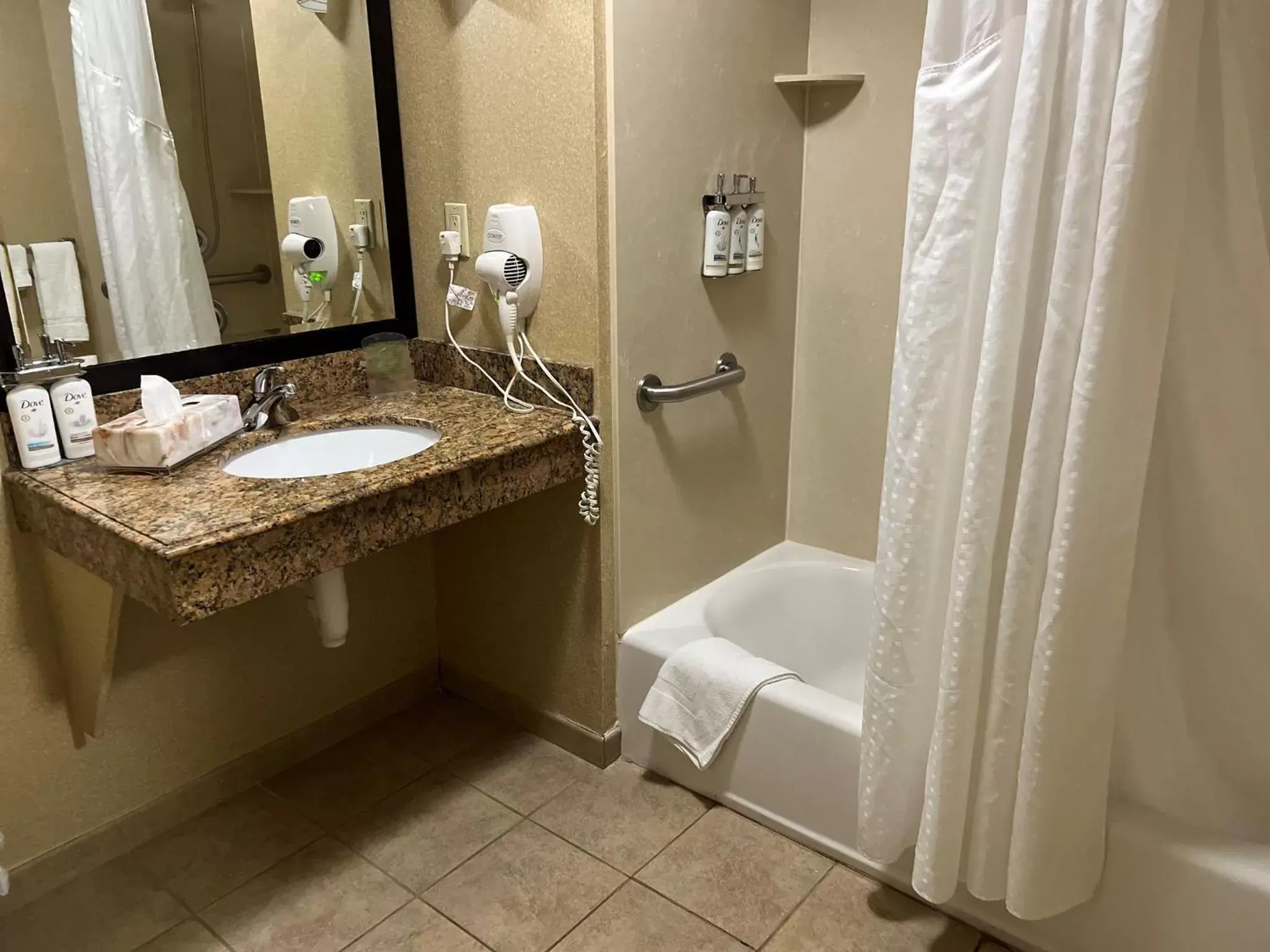 Bathroom in Holiday Inn Express & Suites Elkton - University Area, an IHG Hotel
