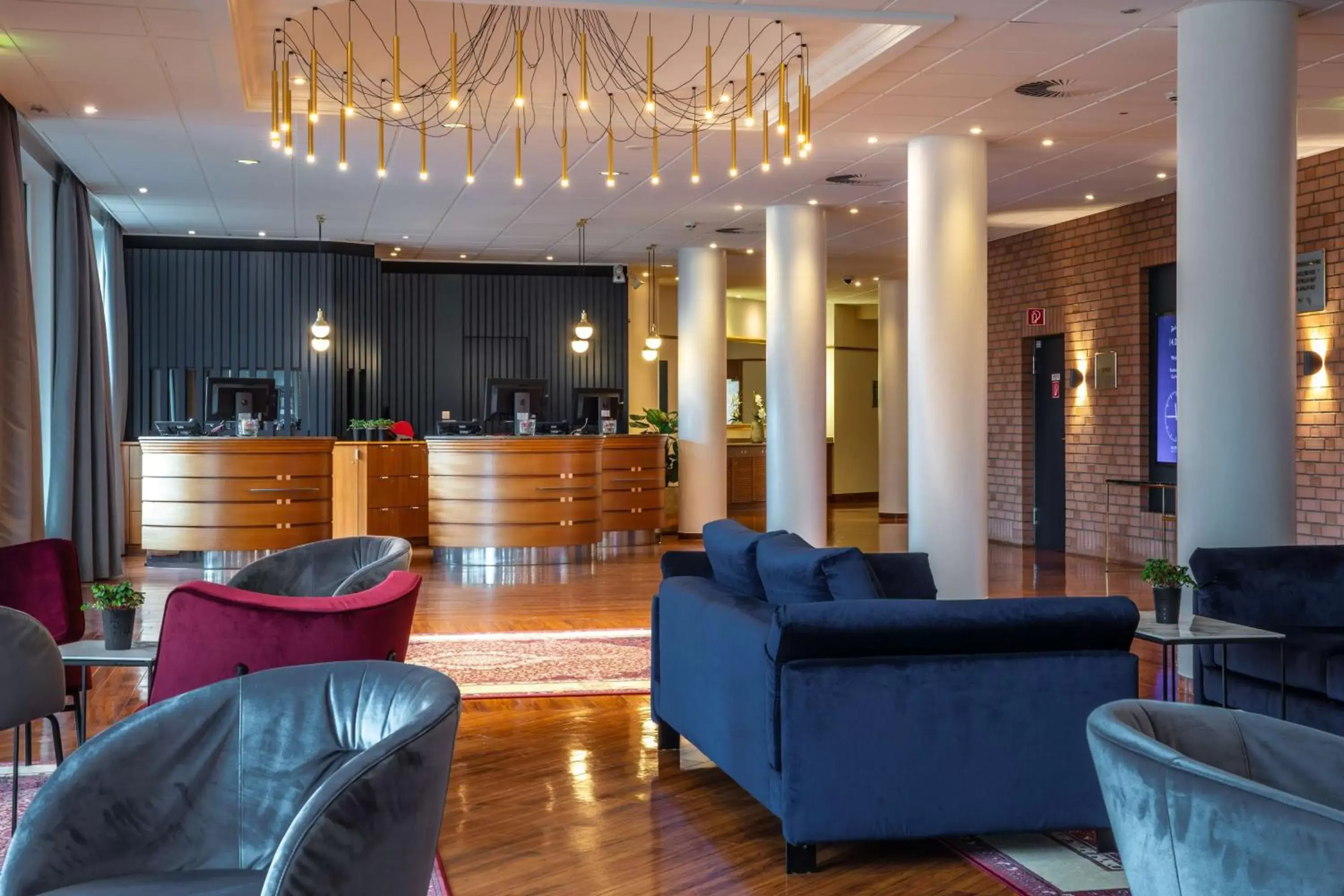 Lobby or reception, Lobby/Reception in Radisson Blu Hotel Karlsruhe