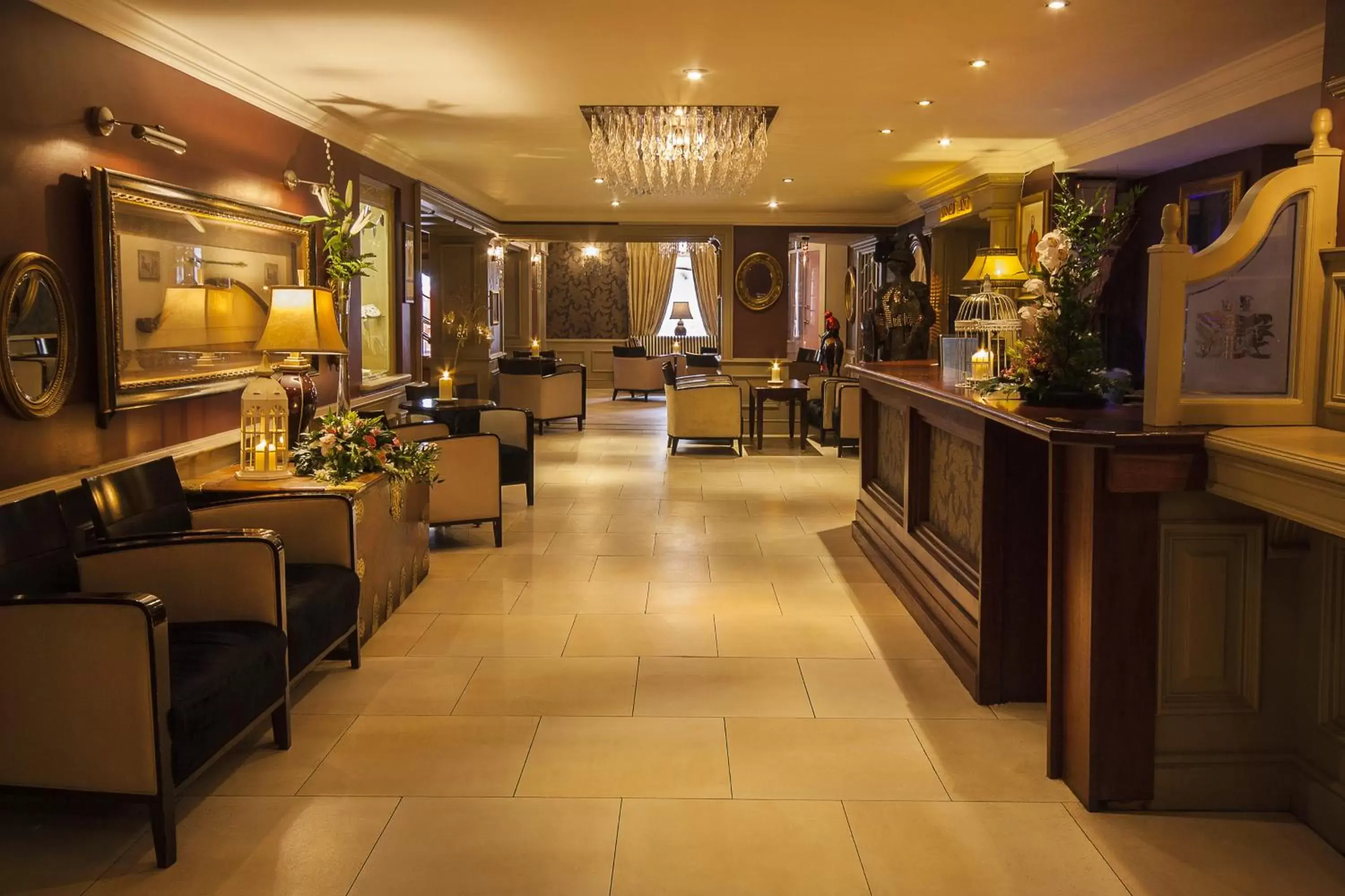 Lobby or reception in Greville Arms Hotel Mullingar