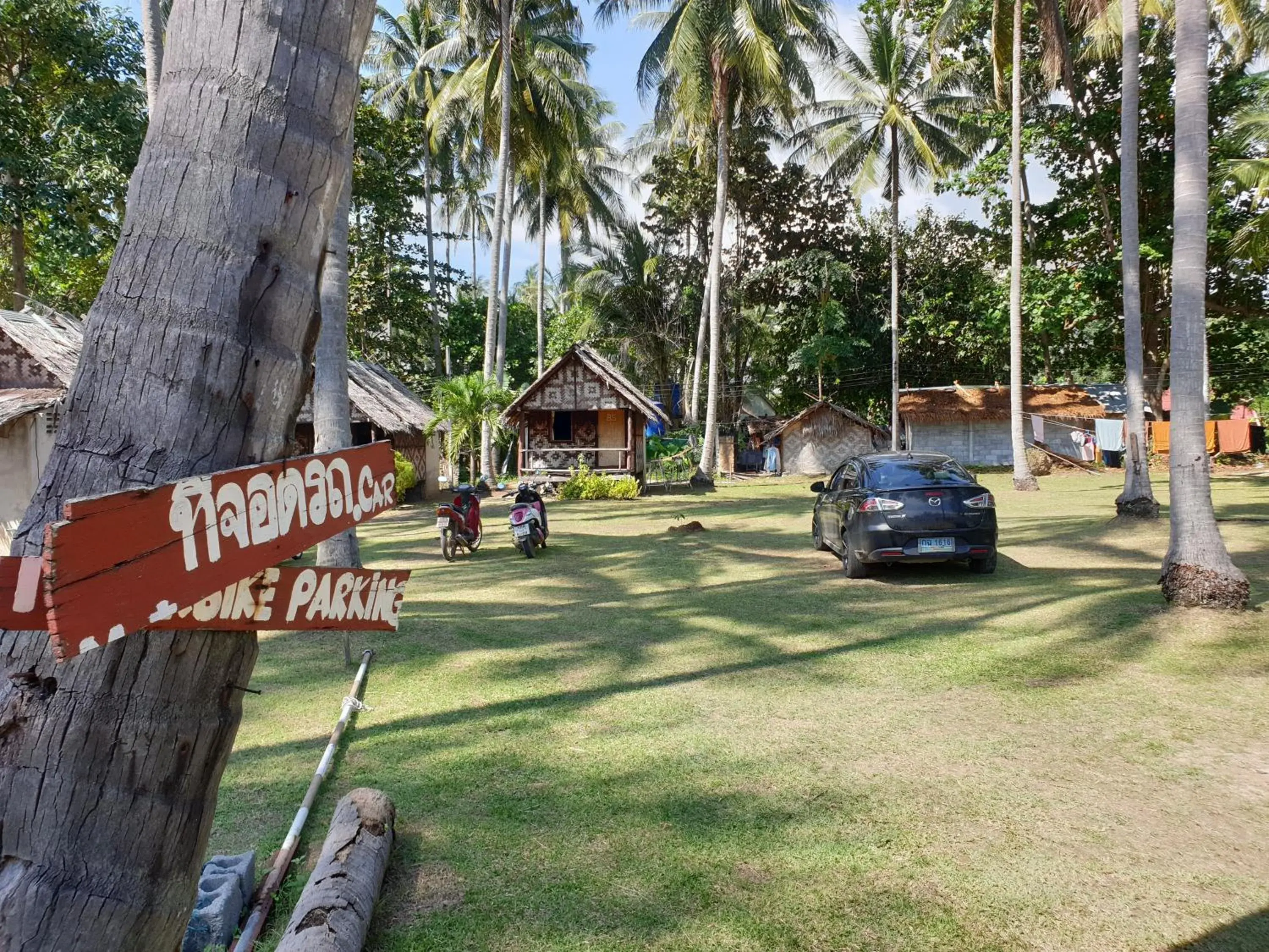 Parking in Lanta Family resort