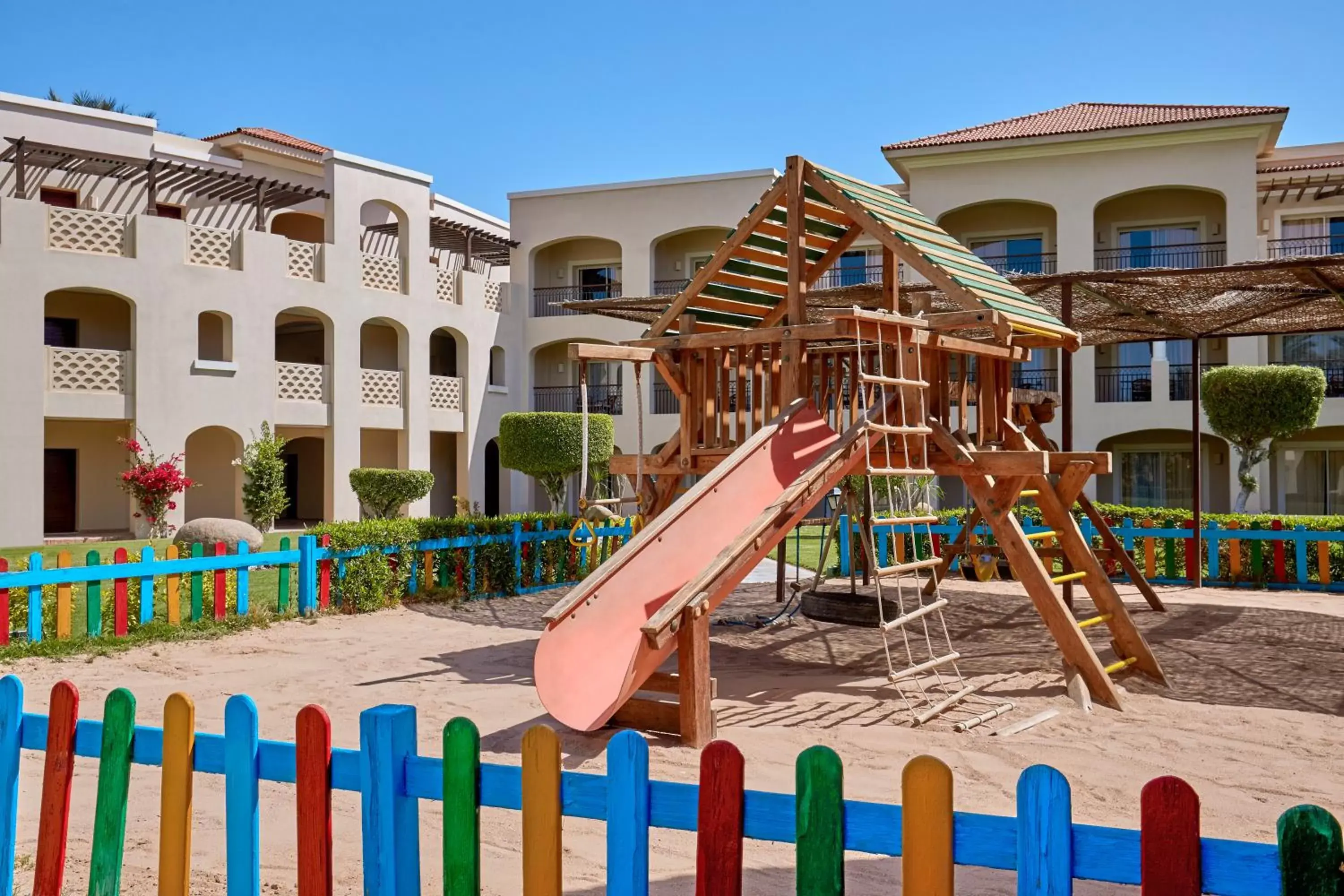 Children play ground, Children's Play Area in Jaz Mirabel Resort
