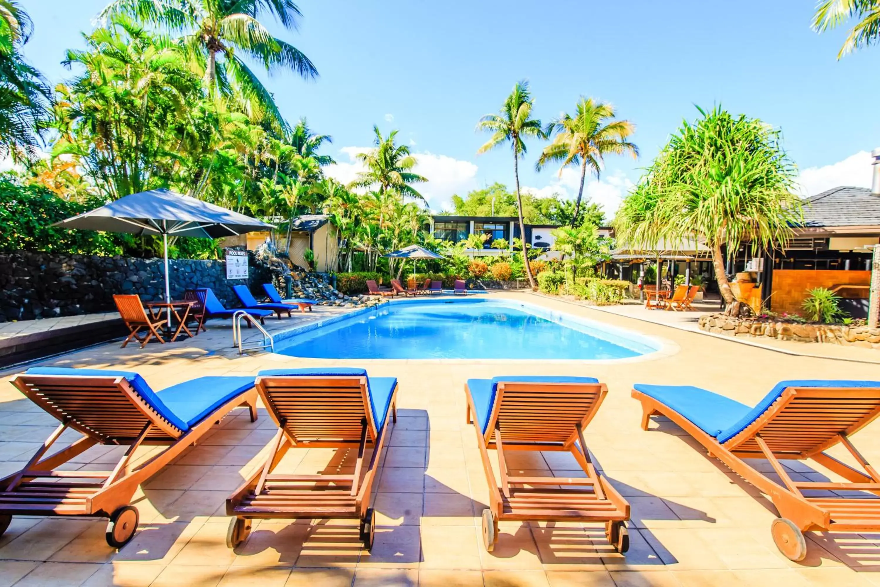 Swimming Pool in Tanoa International Hotel