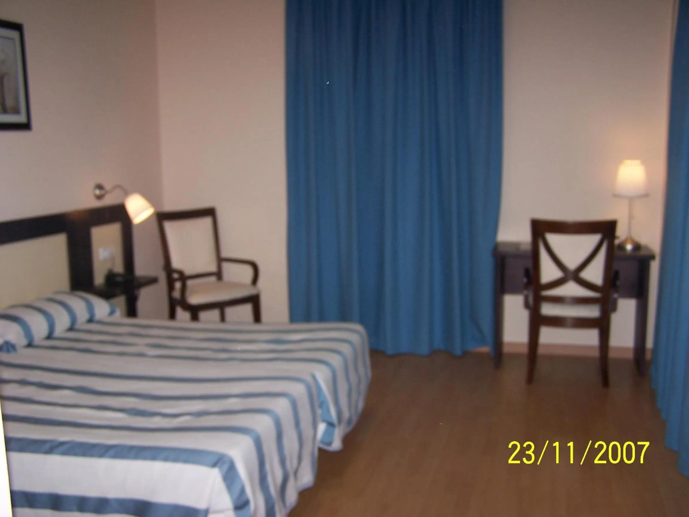 Bed in Hotel Castillo