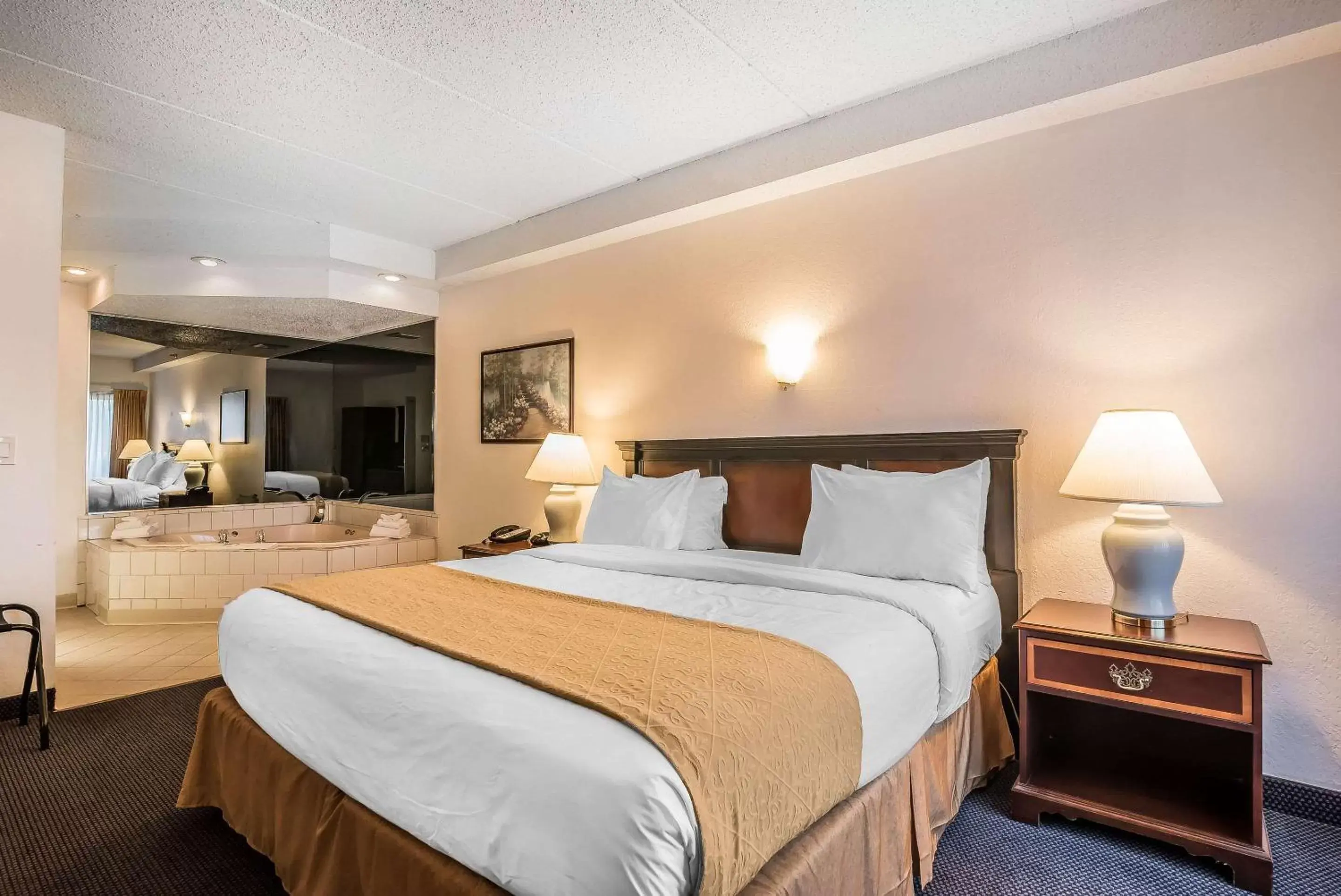 Bedroom, Bed in Quality Inn & Suites Albany Airport