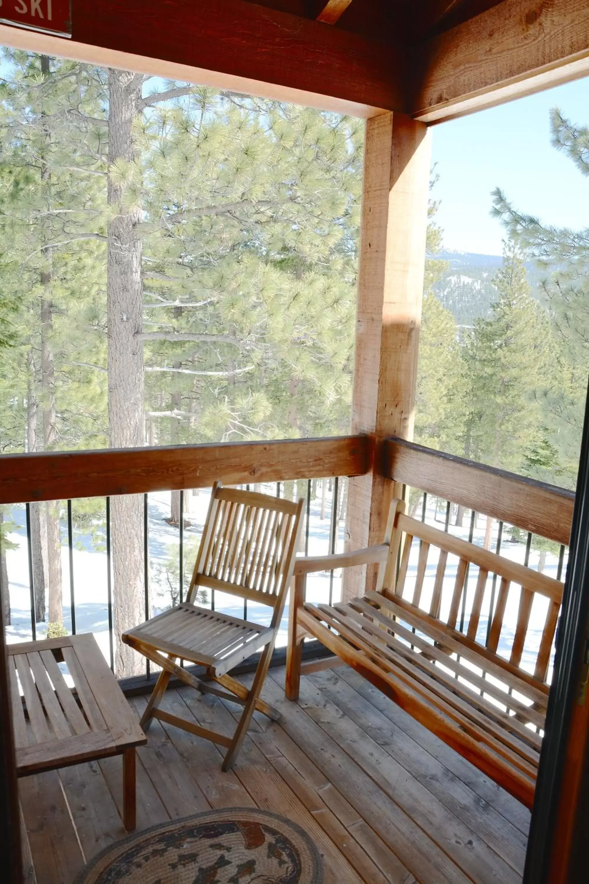 View (from property/room), Balcony/Terrace in Northstar California Resort