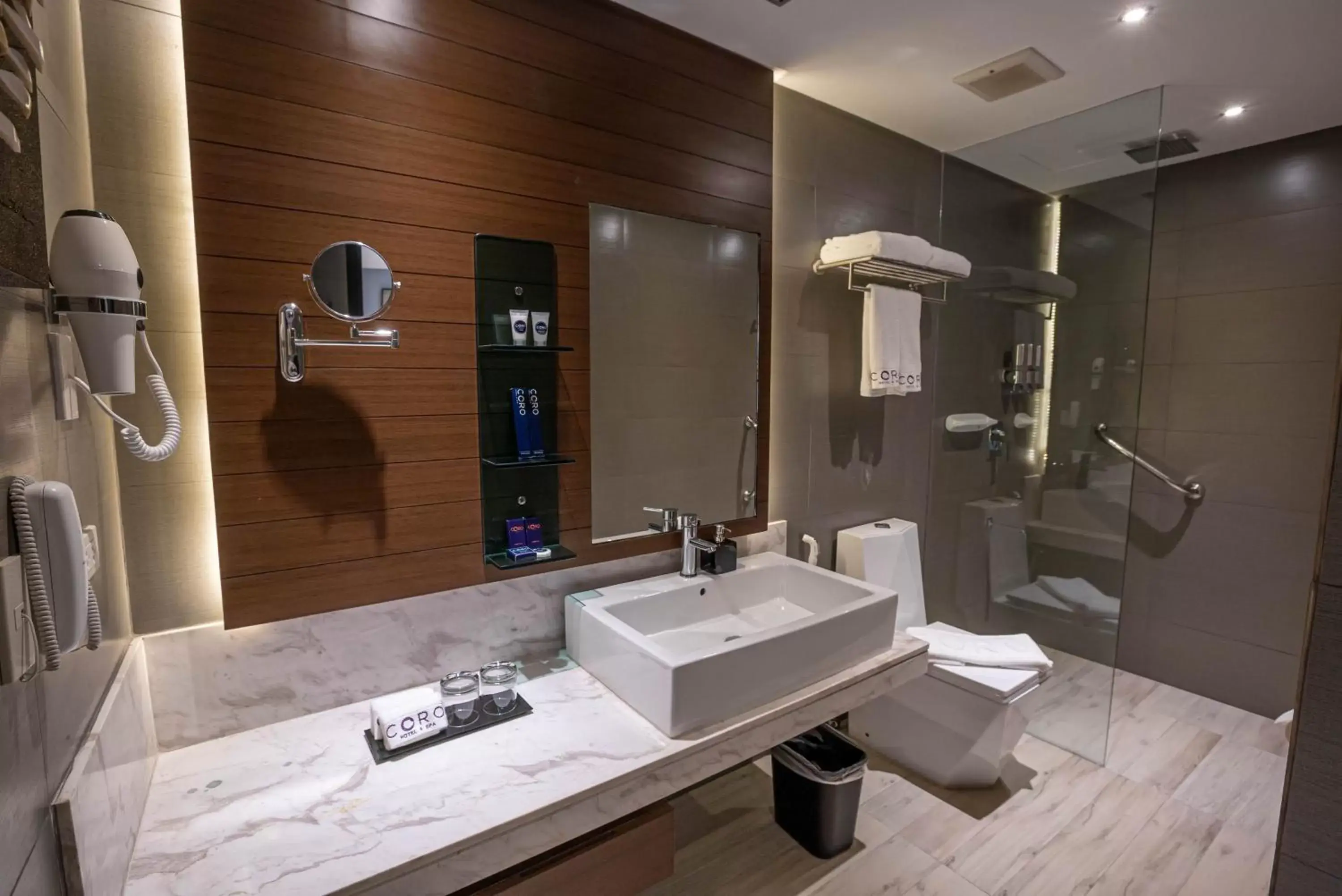 Bathroom in Coro Hotel