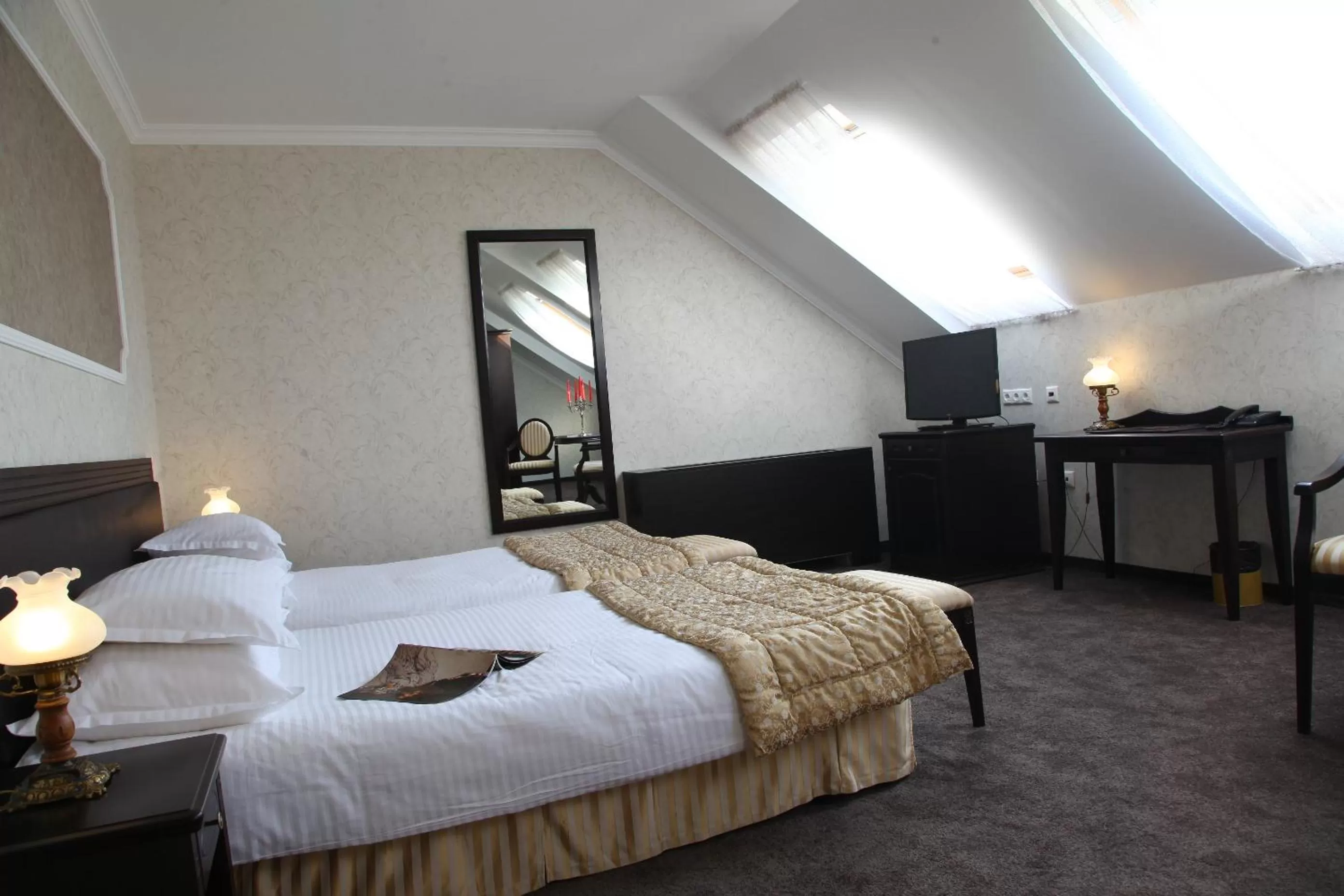 Bed in Strimon Garden Medical SPA Hotel