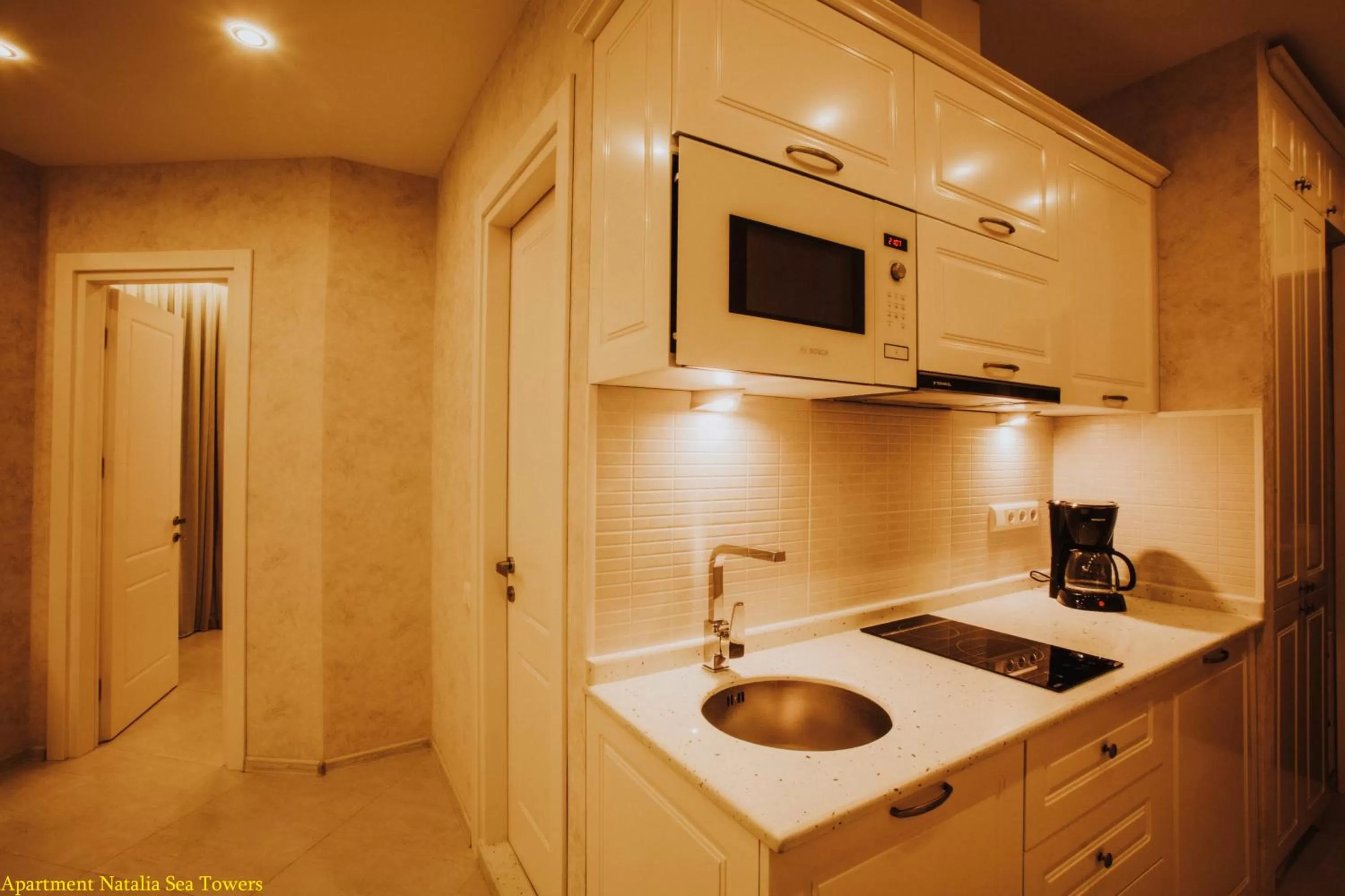 Kitchen or kitchenette in Blue Star Batumi