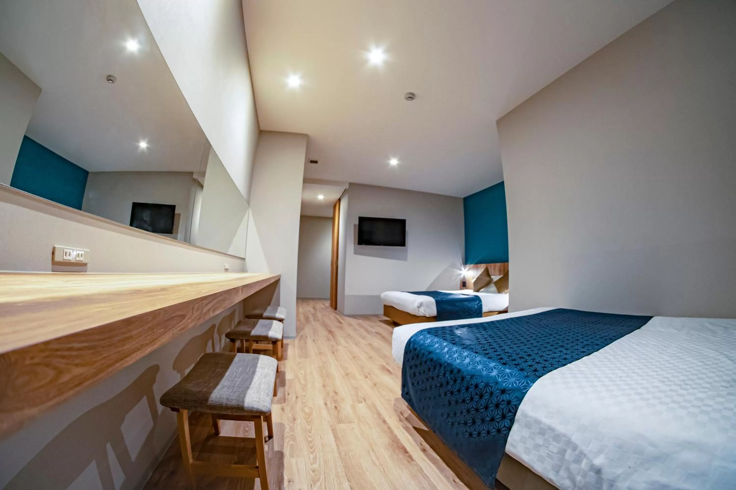 Photo of the whole room, Bed in Hotel S-Presso East