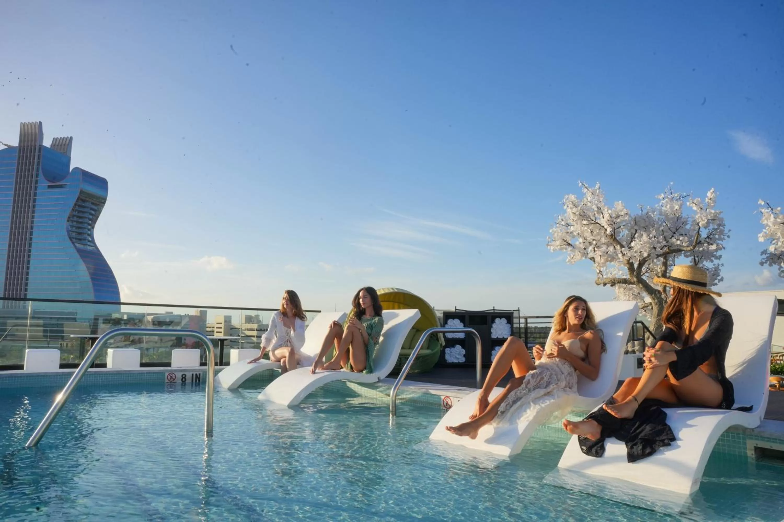 Swimming pool in Dolce by Wyndham Hollywood