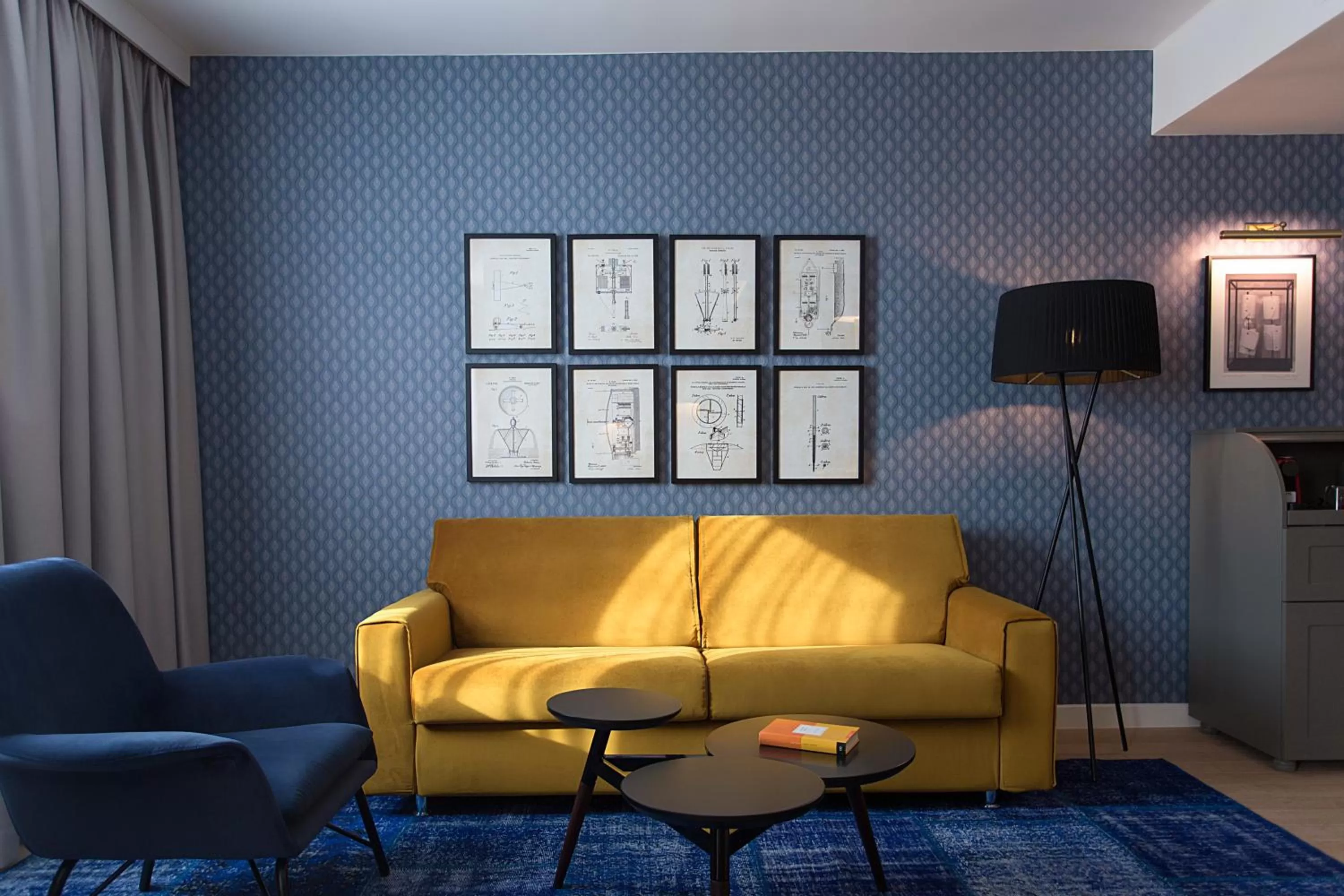 Living room in Canopy by Hilton Zagreb City Centre