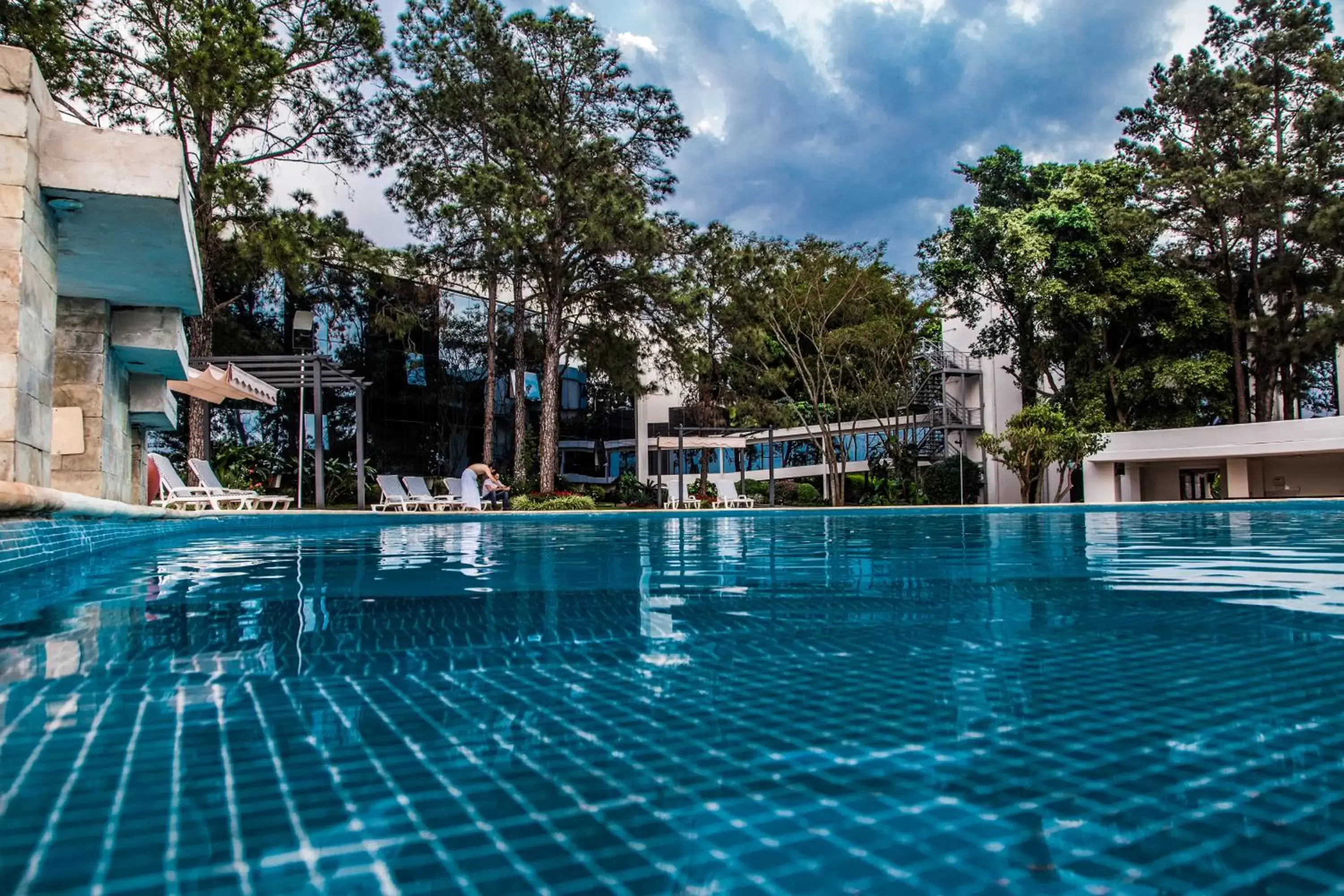 Swimming Pool in Hotel Casino Acaray