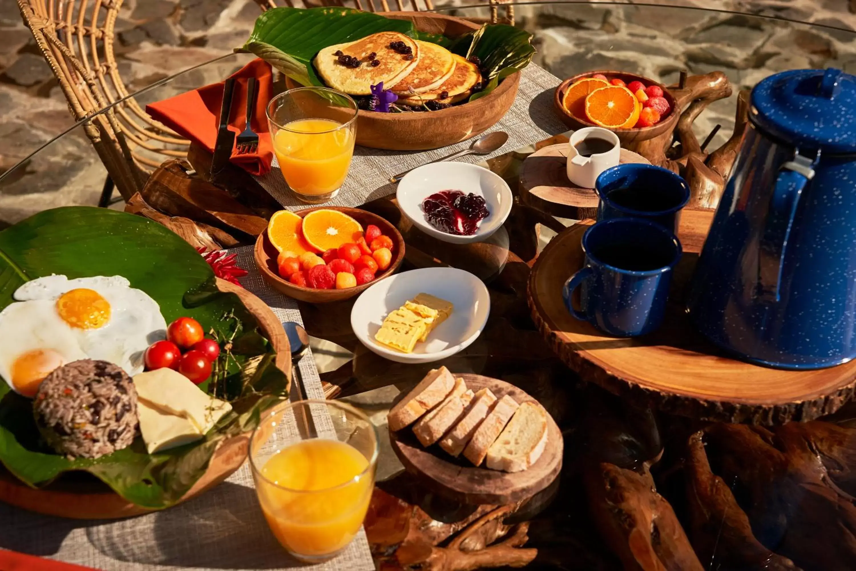 Breakfast in Ecolirios Boutique Hotel and Spa