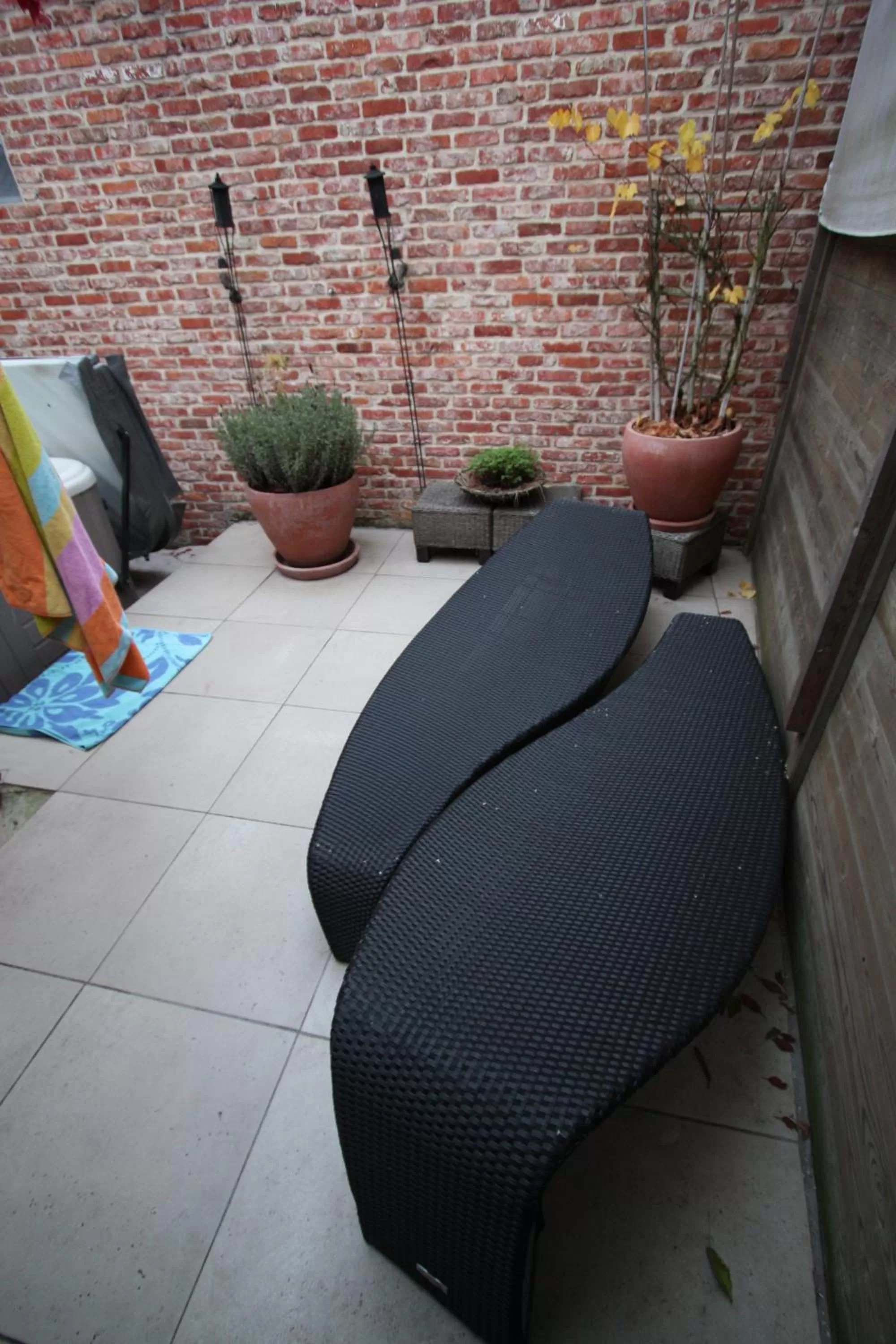 Balcony/Terrace in B&B Oase