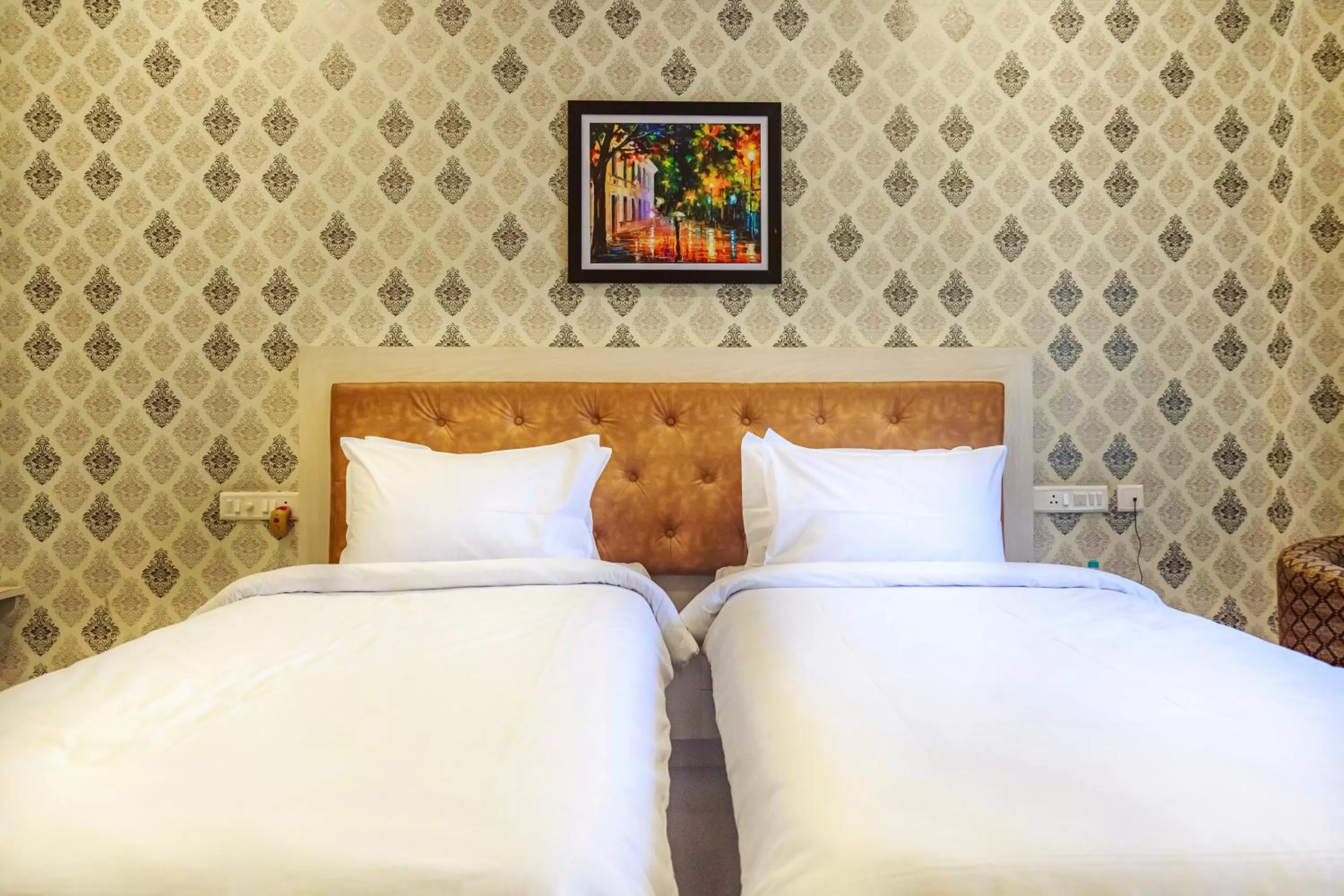 Bed in HOTEL ROYAL GRANDE