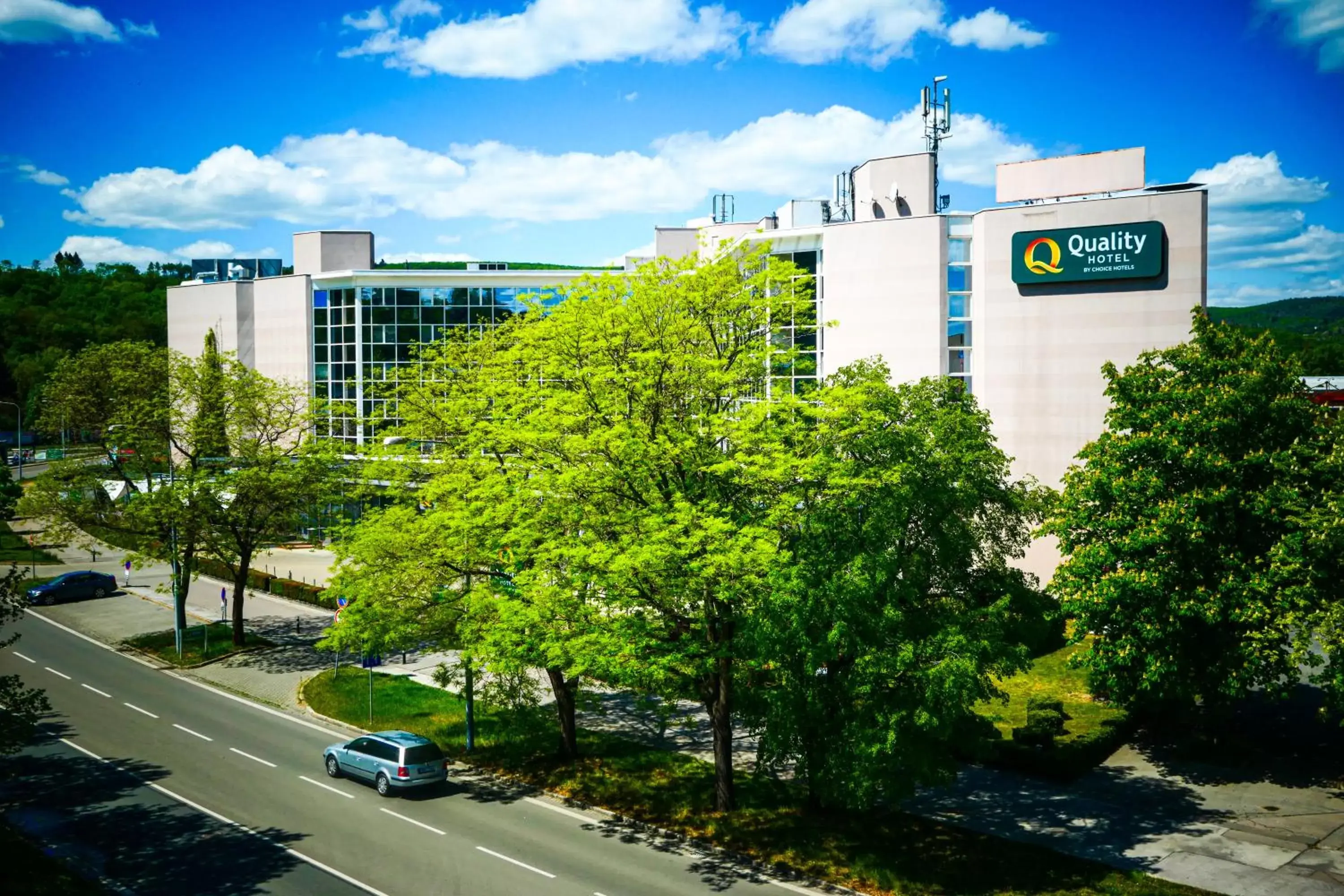 Street view in Quality Hotel Brno Exhibition Centre