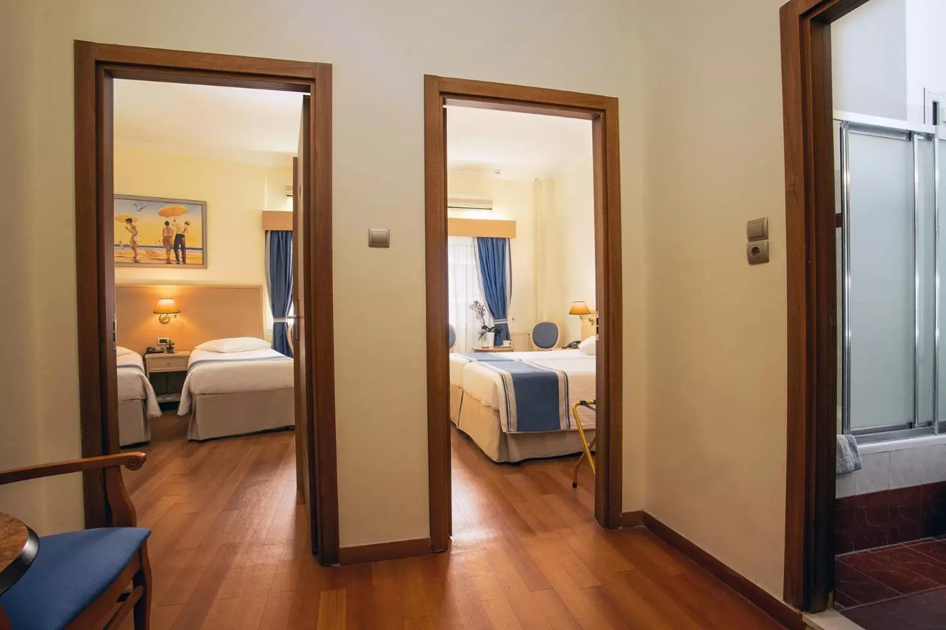 Bed in Blue Sea Hotel Bed in Blue Sea Hotel