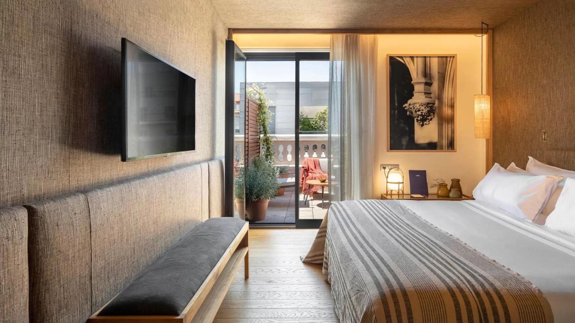 Bedroom, Bed in Hotel Casa Sagnier