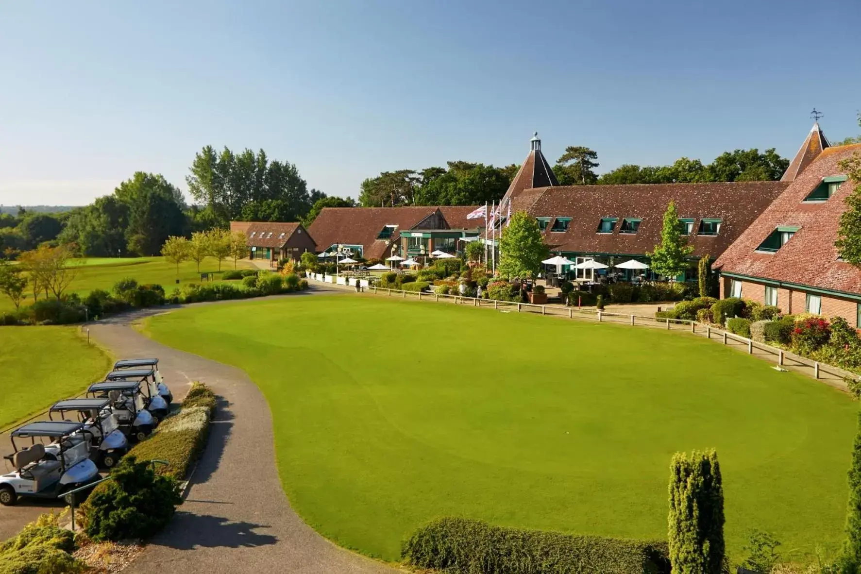 Golfcourse in Ufford Park Hotel, Golf & Spa