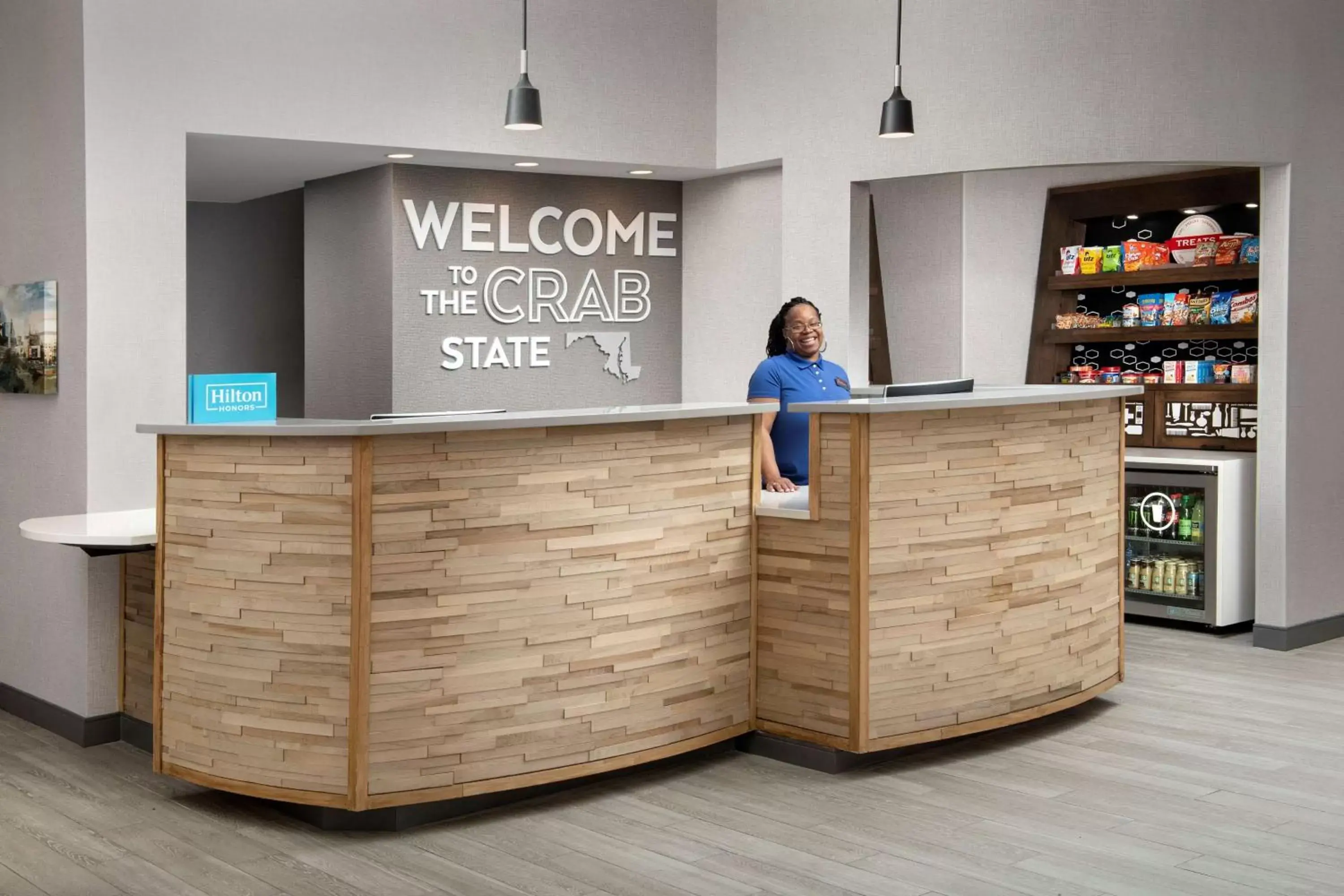 Lobby or reception in Hampton Inn Baltimore-Downtown-Convention Center Lobby or reception in Hampton Inn Baltimore-Downtown-Convention Center