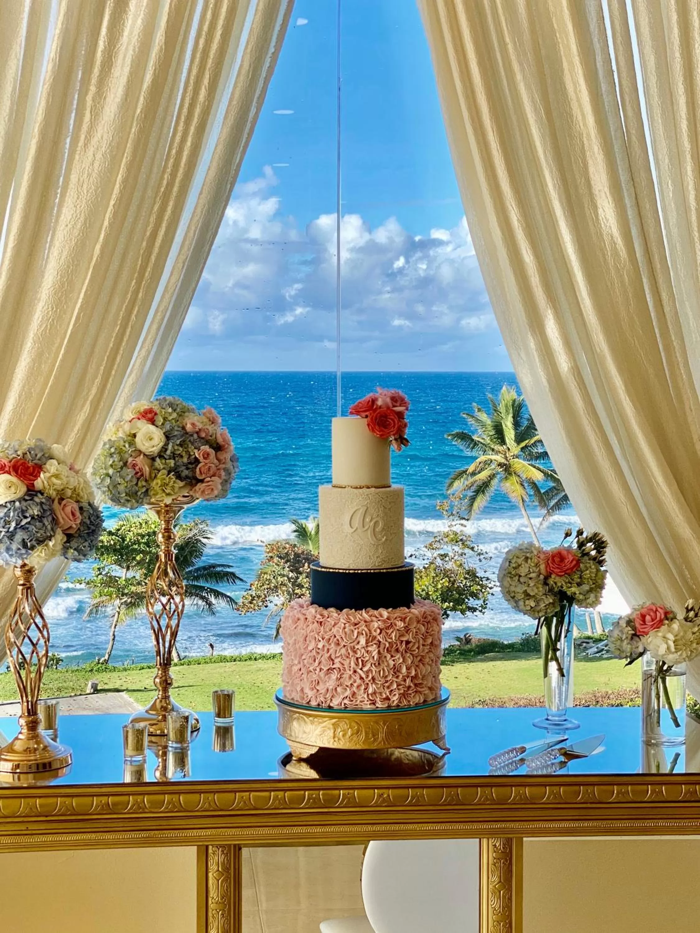 Sea view in Hotel El Guajataca