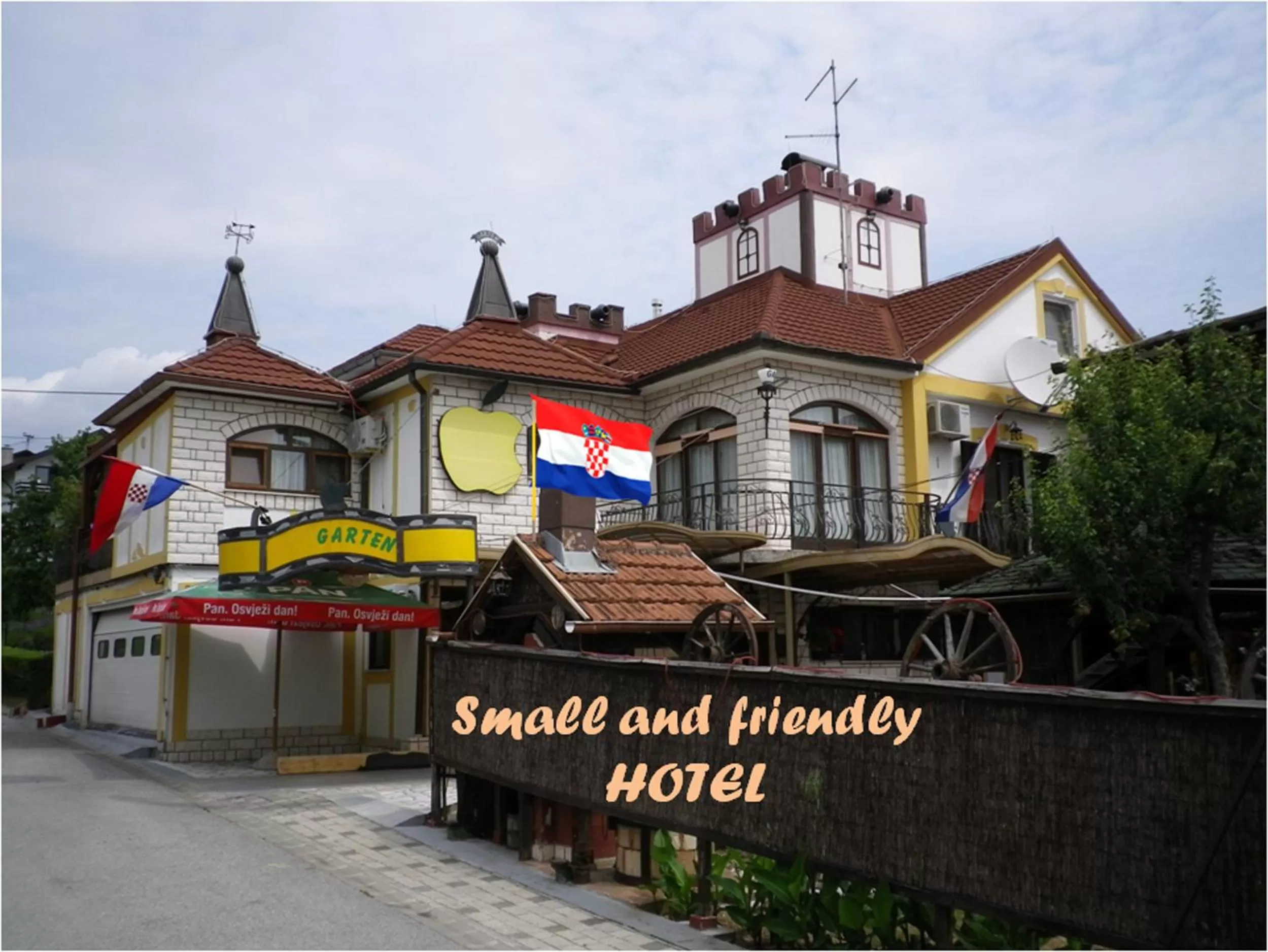 Property building in Hotel Garten