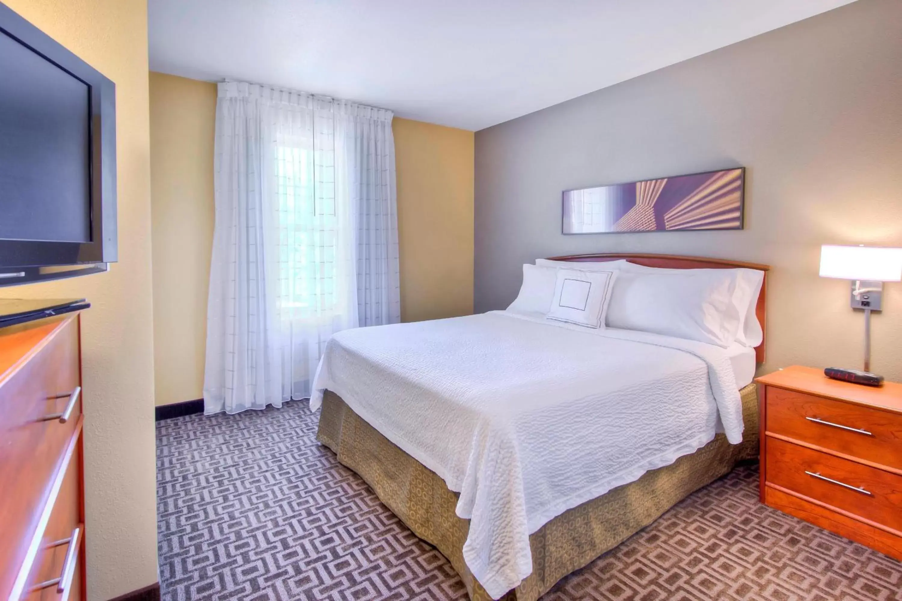 Bedroom, Bed in TownePlace Suites Raleigh Cary/Weston Parkway