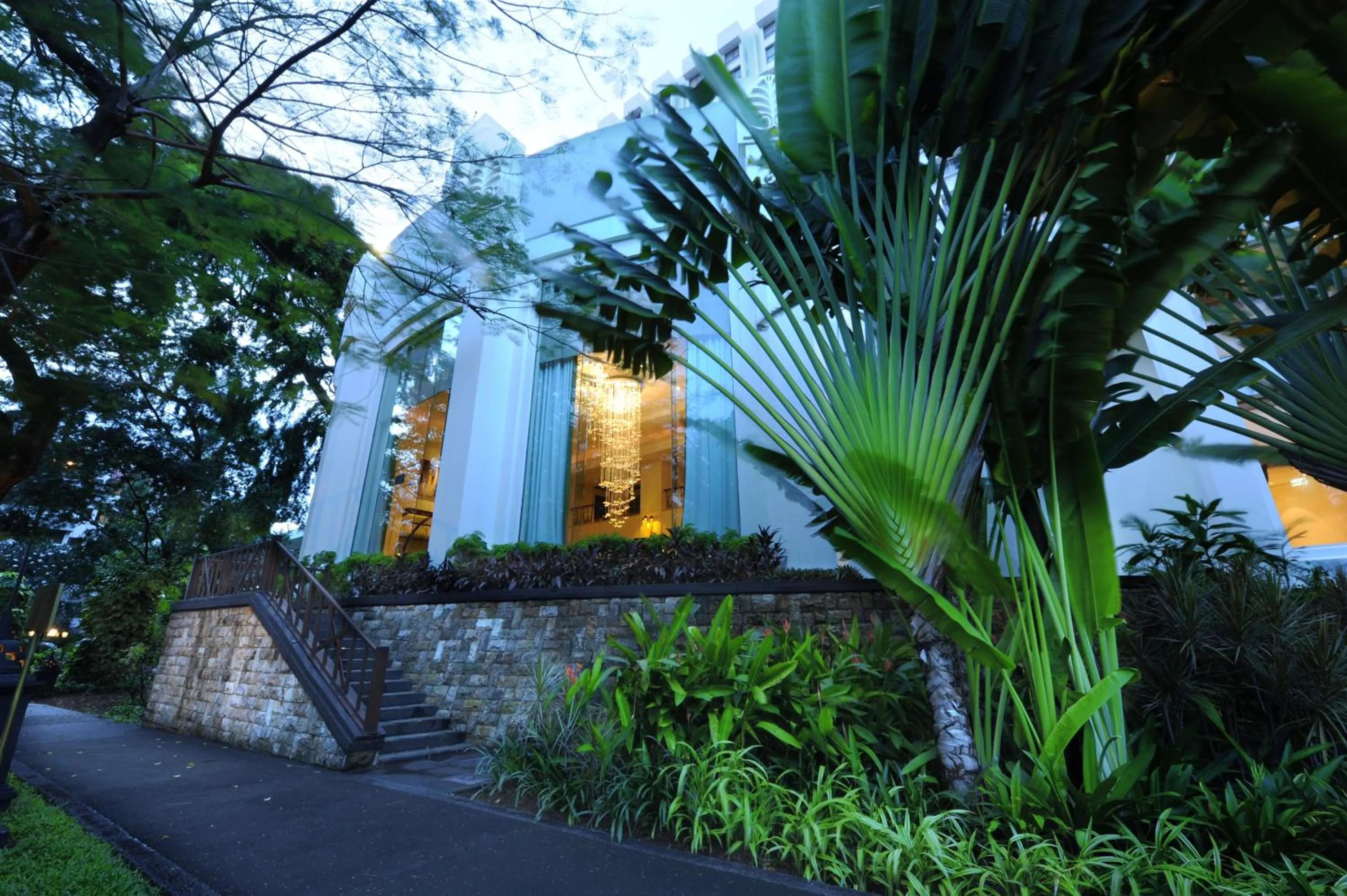 Facade/entrance in Hotel Borobudur Jakarta